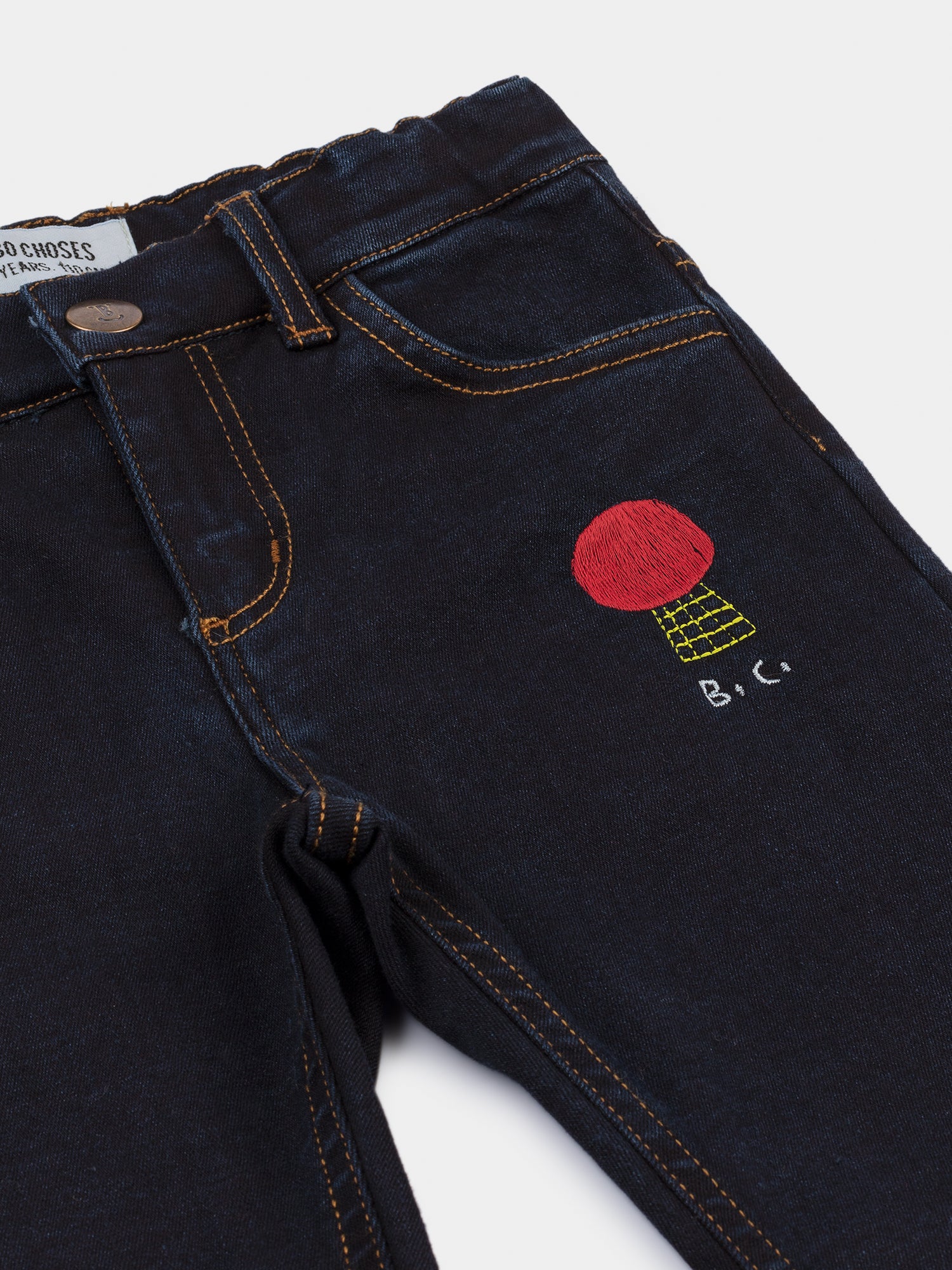 Boys Navy Mercury Slim Denim Trousers