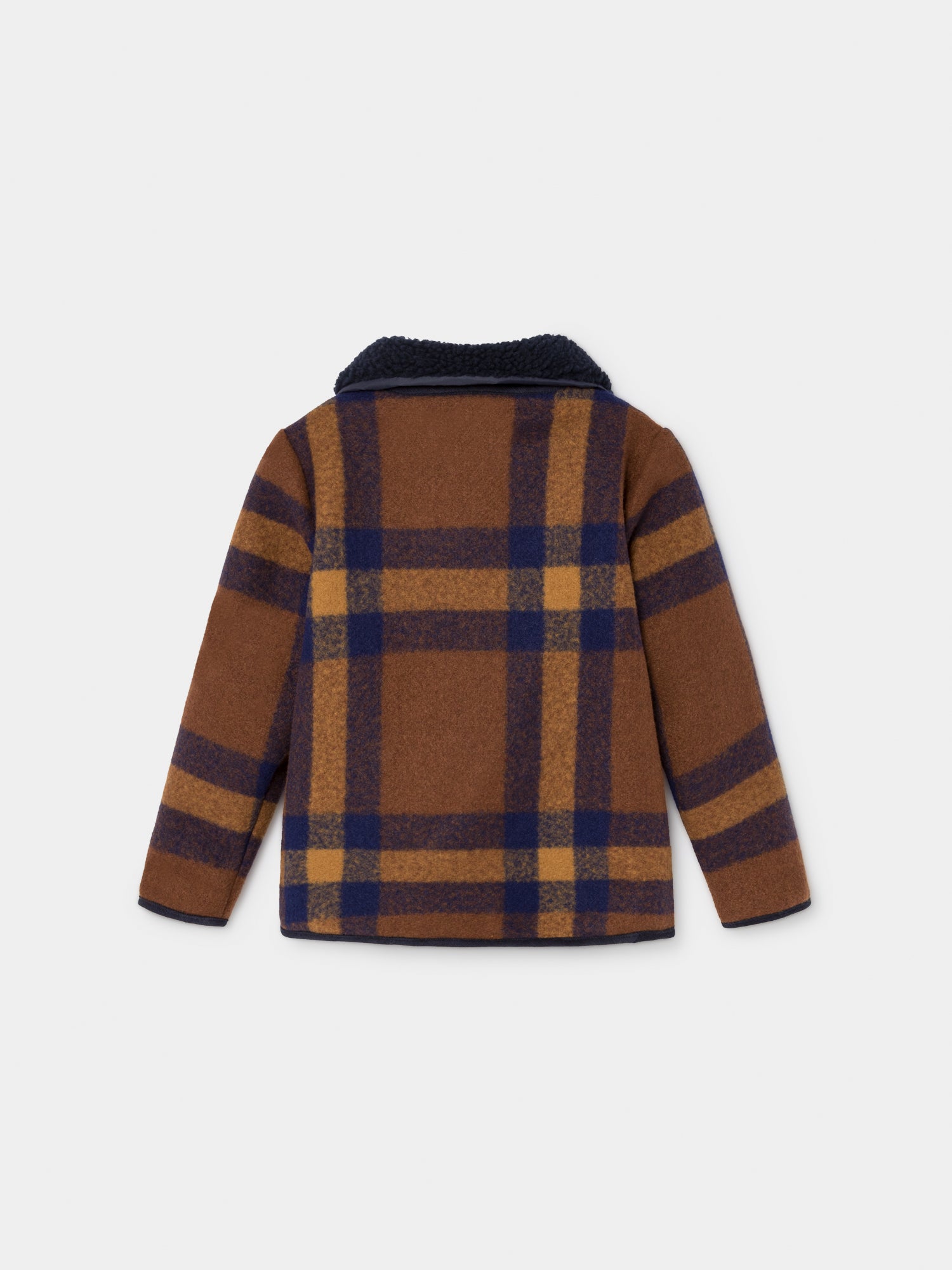 Boys & Girls Camel Check Jacket