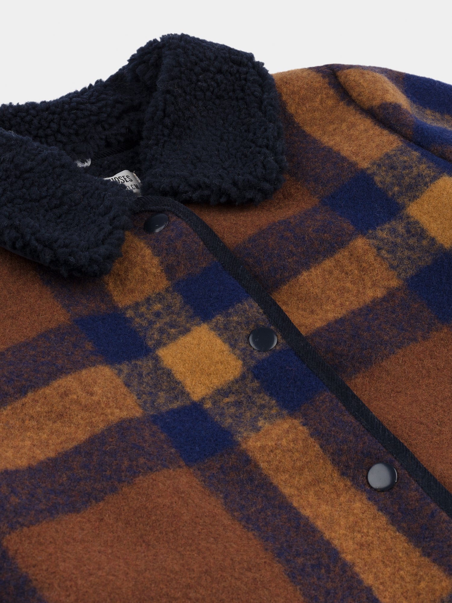 Boys & Girls Camel Check Jacket