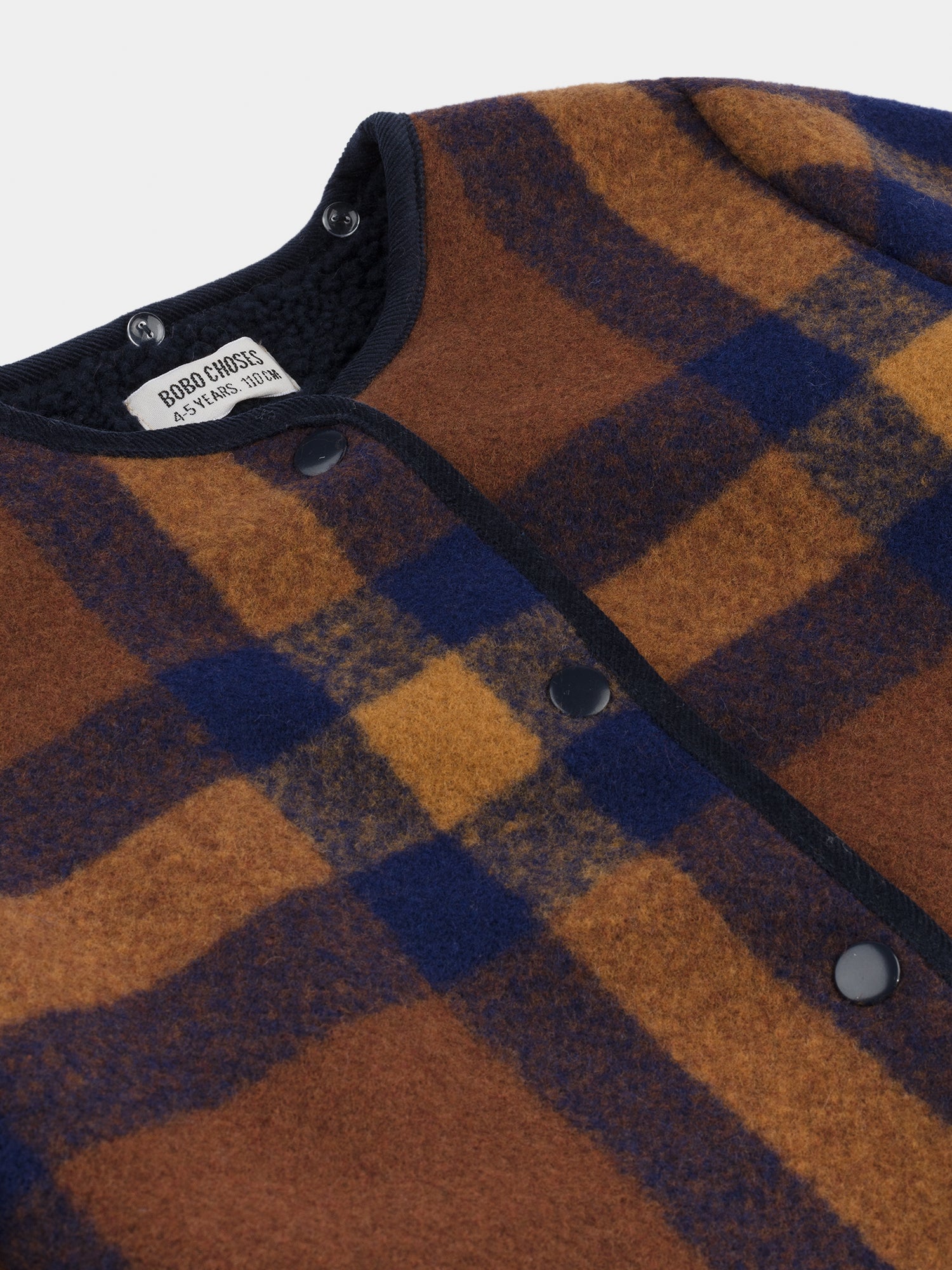 Boys & Girls Camel Check Jacket