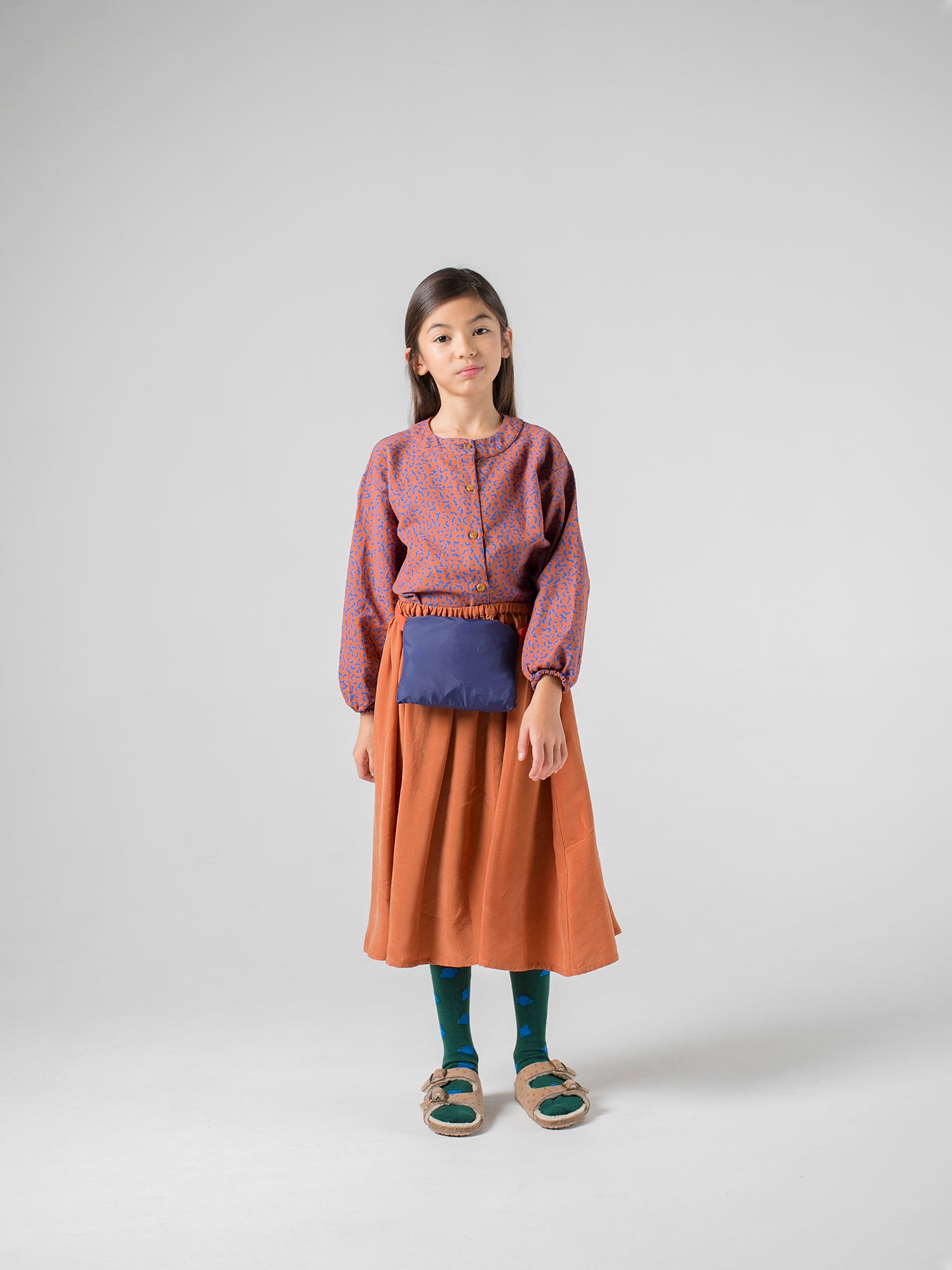 Boys & Girls Multicolour Packable Coat