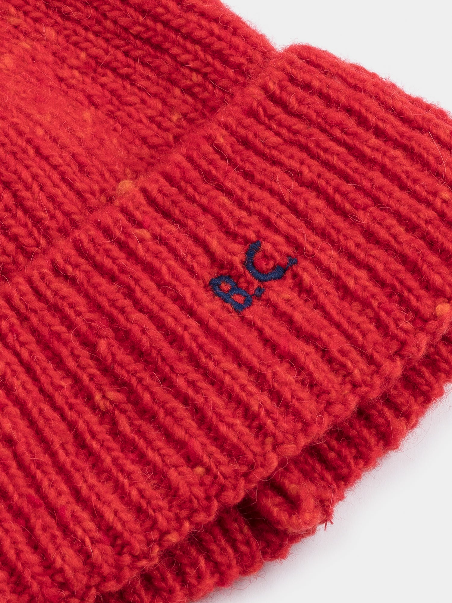 Boys & Girls Red Saturn Pompom Hat