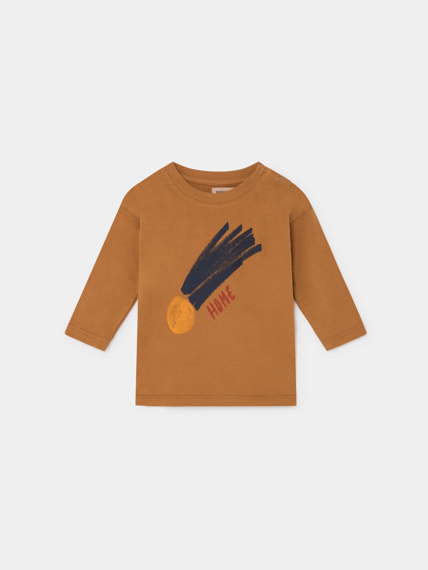 Baby Boys Caramel Star Long Sleeve T-shirt