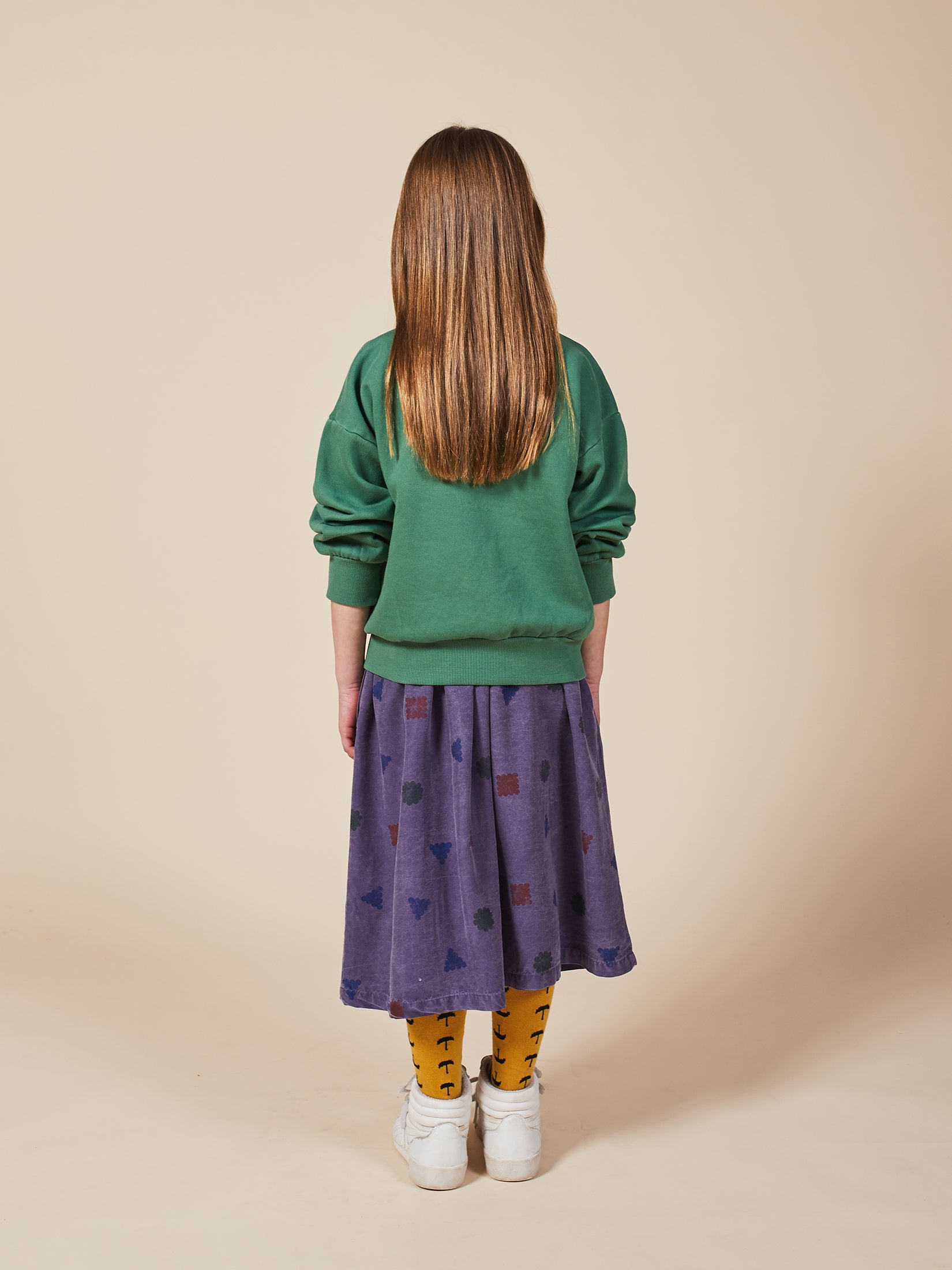 Boys Greener Pastures Cat Organic Cotton Sweatshirt