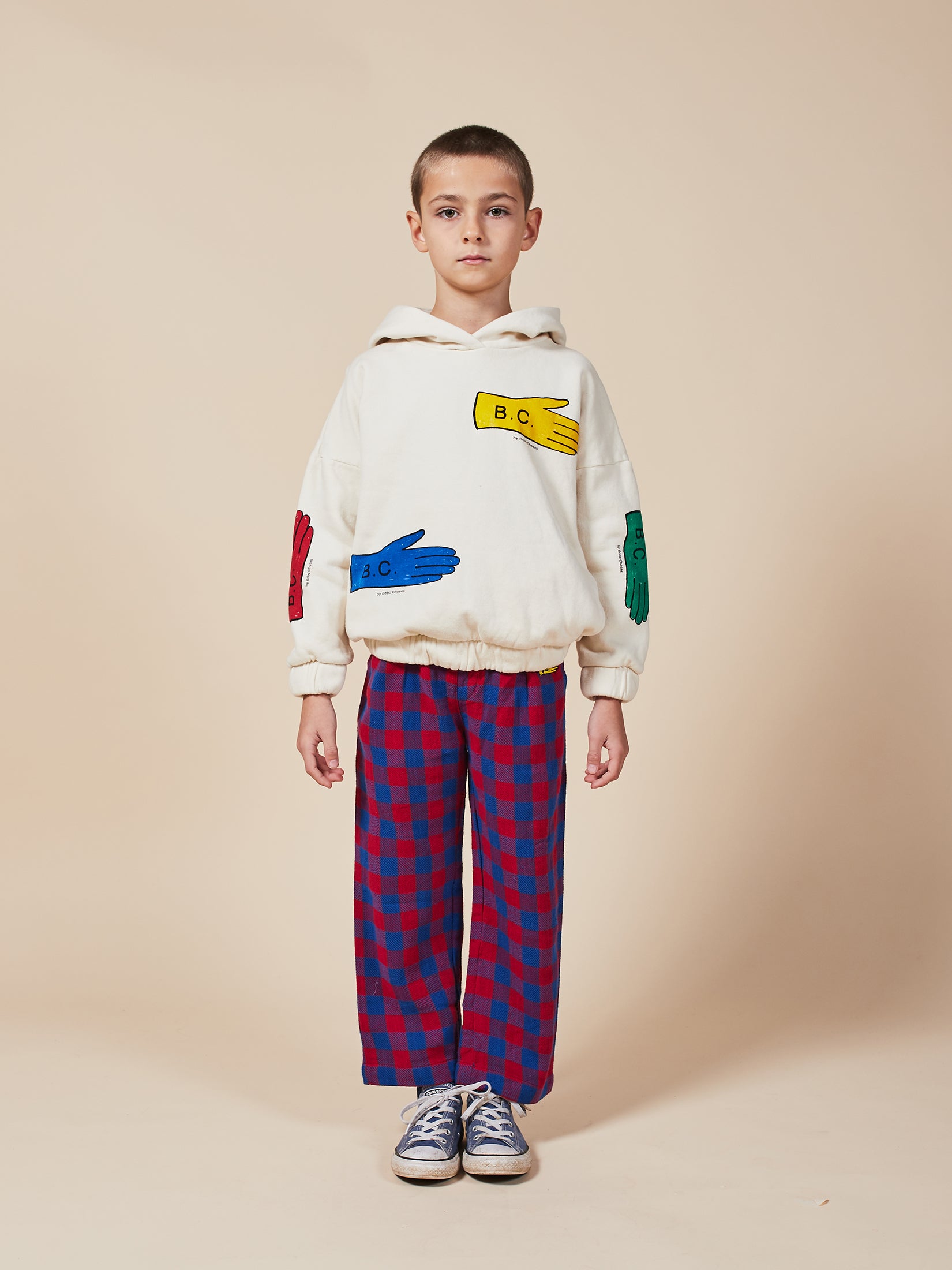 Boys Pristine Lost Gloves Organic Cotton Sweatshirt