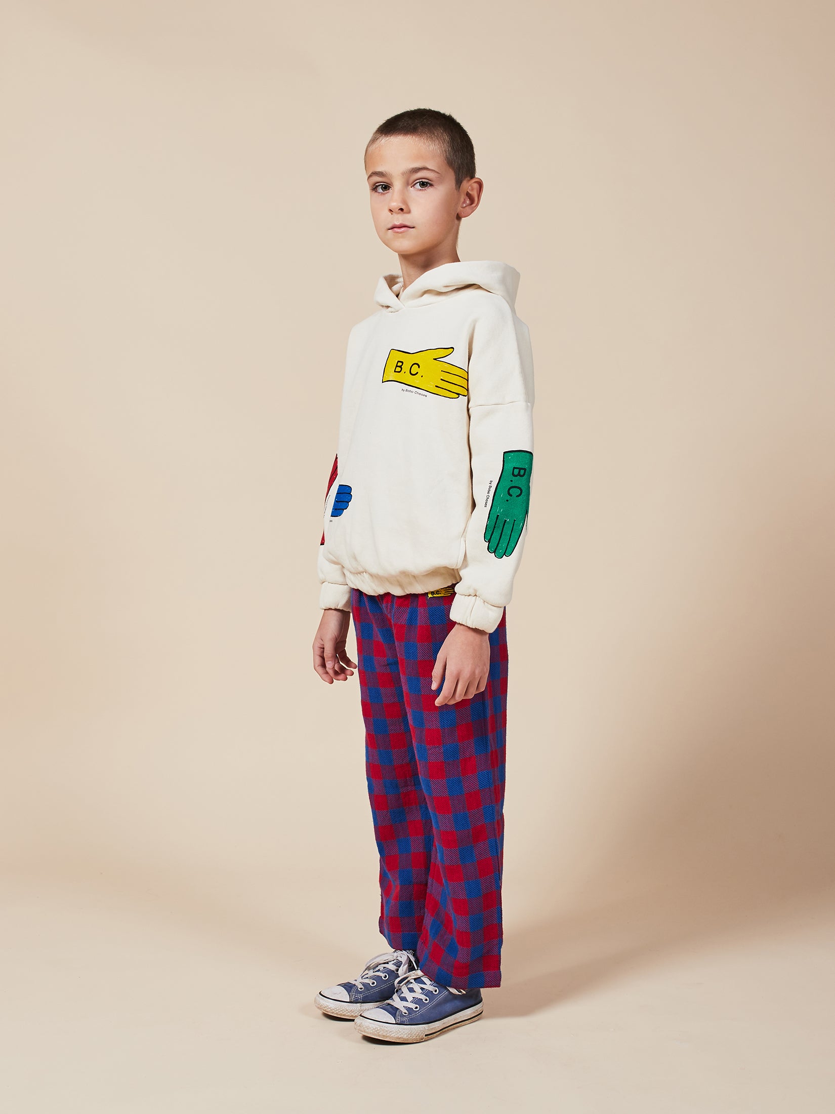Boys Pristine Lost Gloves Organic Cotton Sweatshirt