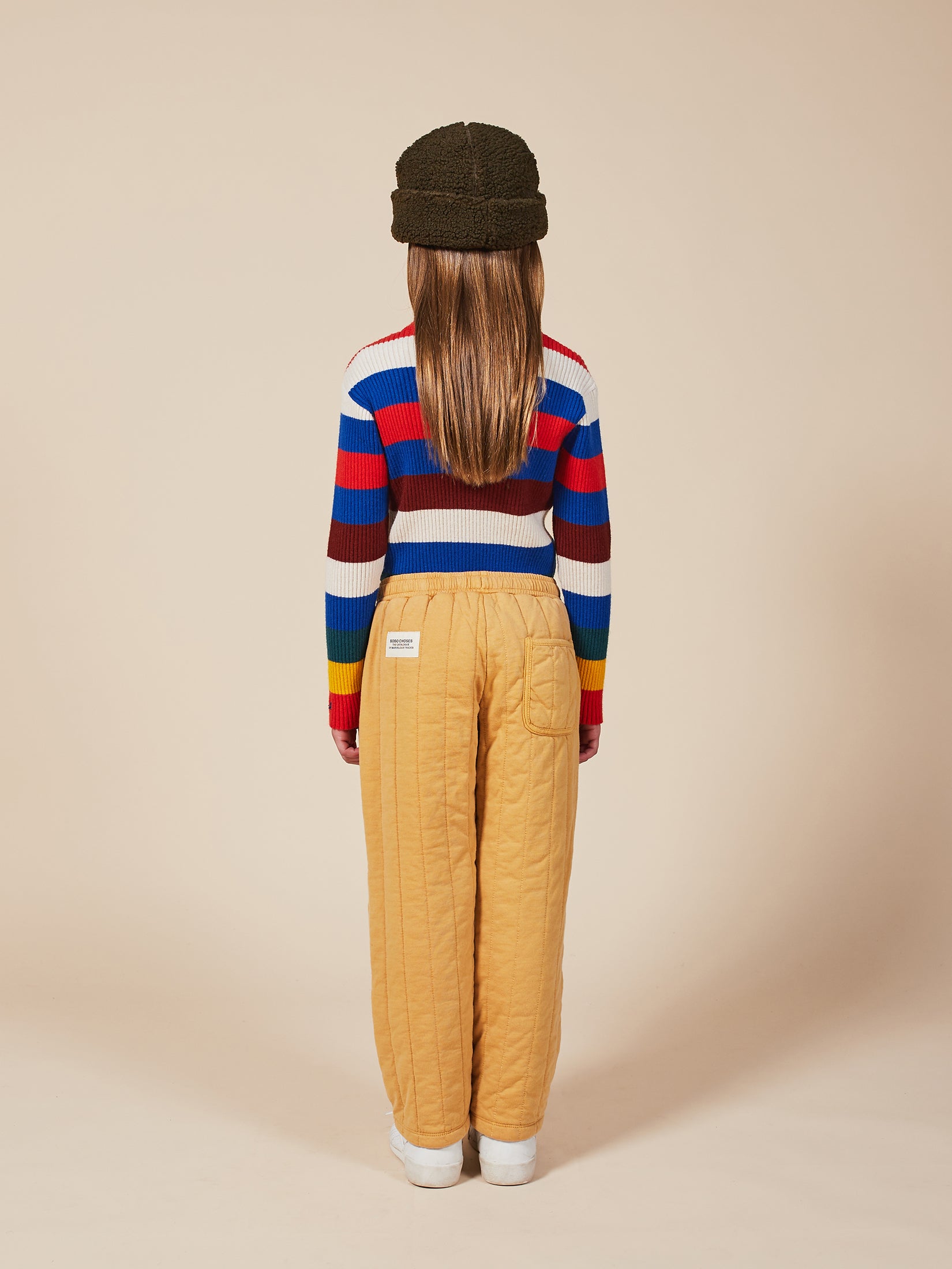 Boys & Girls Electric Blue Multicolor Stripes Jumper