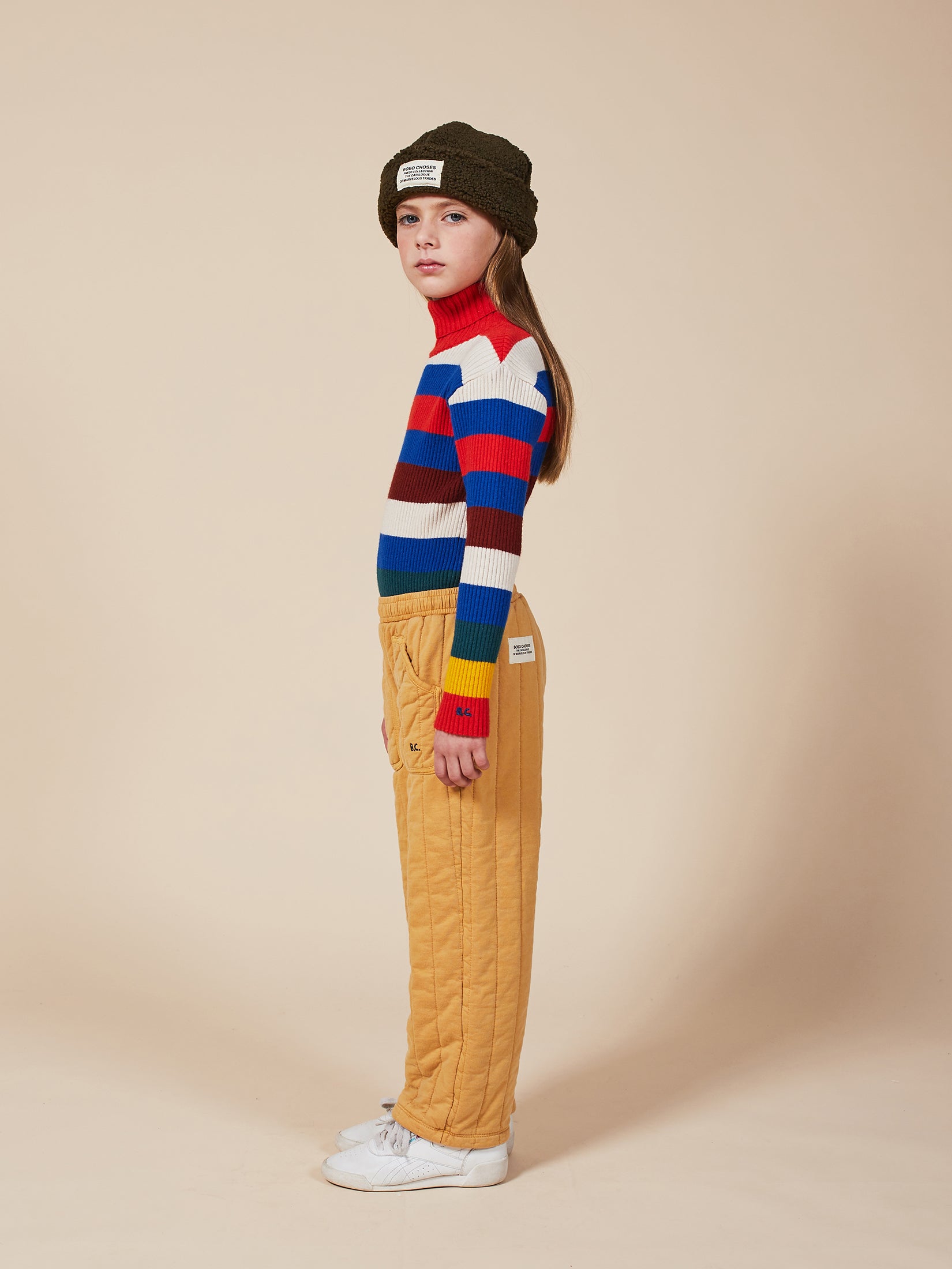 Boys & Girls Electric Blue Multicolor Stripes Jumper