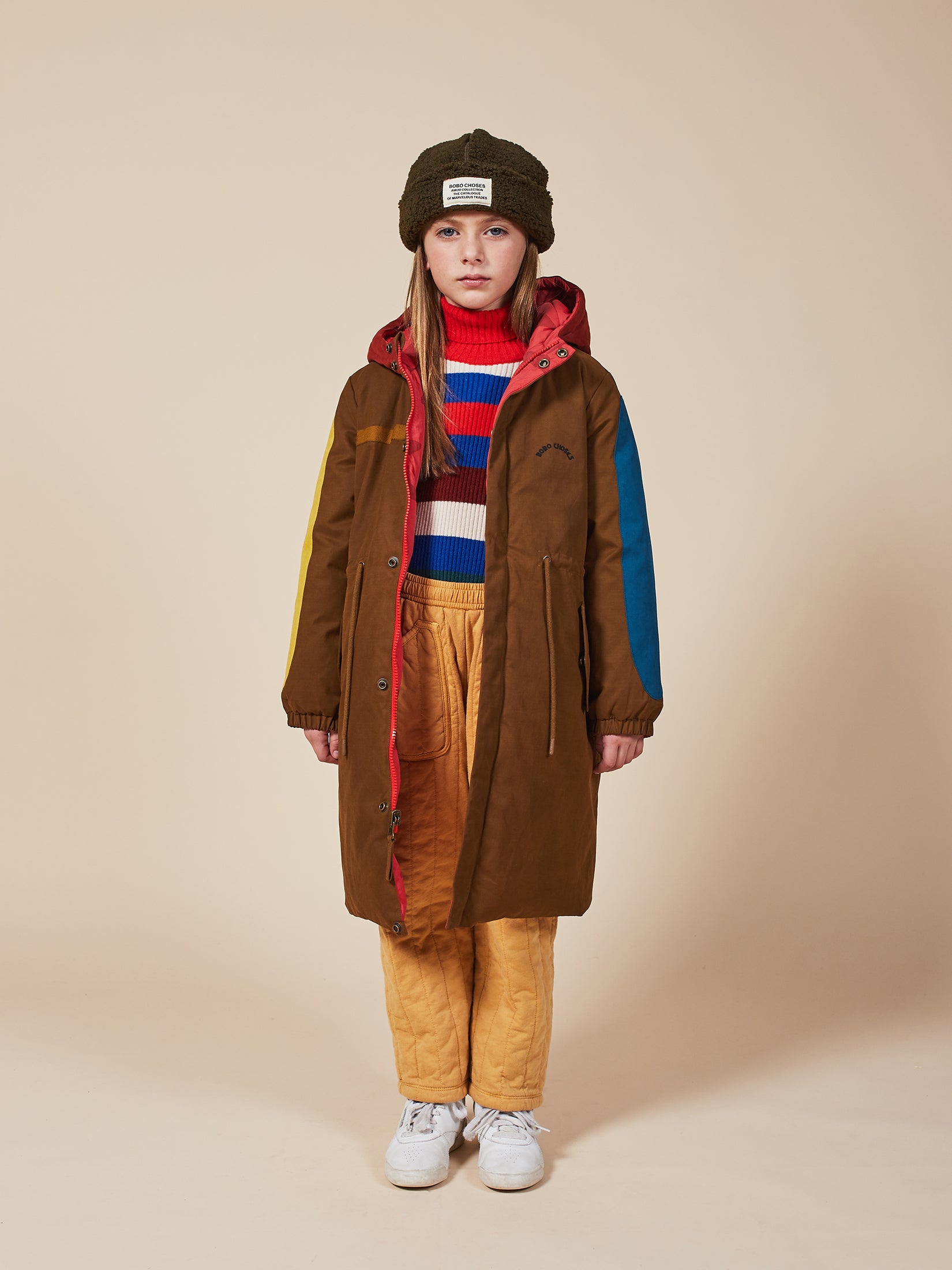 Boys & Girls Electric Blue Multicolor Stripes Jumper