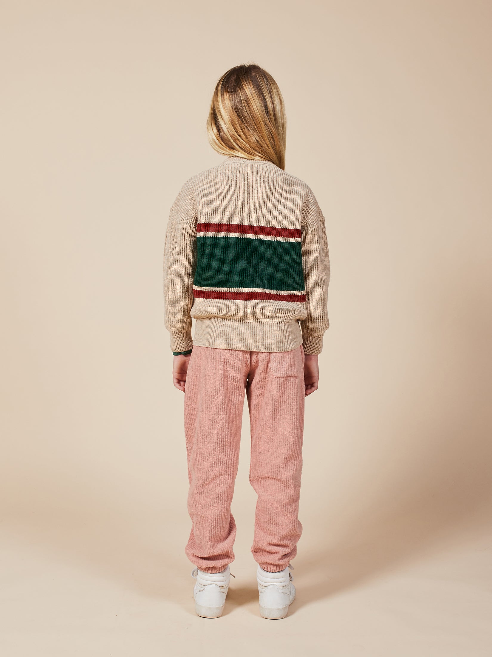 Boys & Girls Brown Rice Boy Patch Jumper