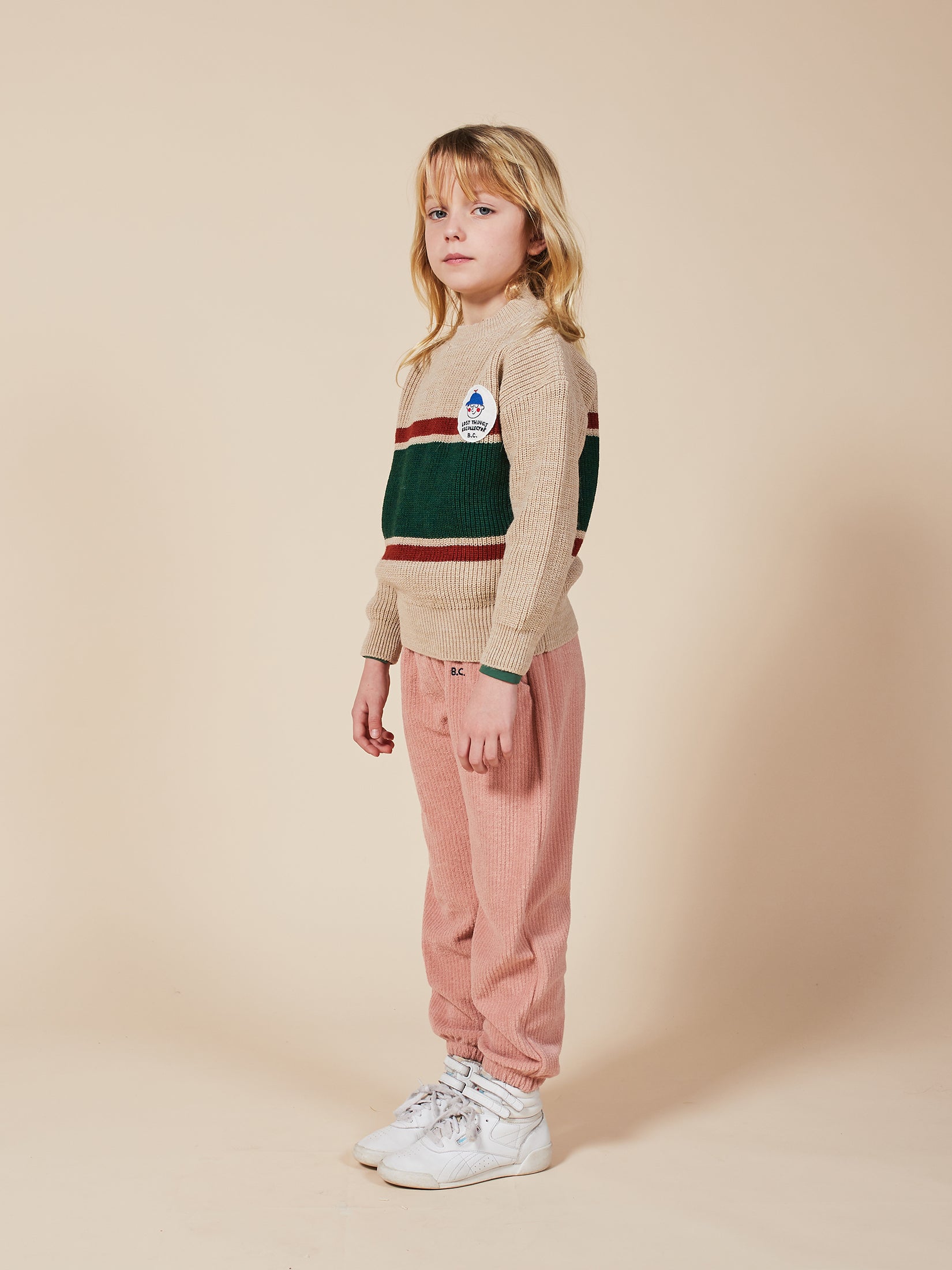 Boys & Girls Brown Rice Boy Patch Jumper