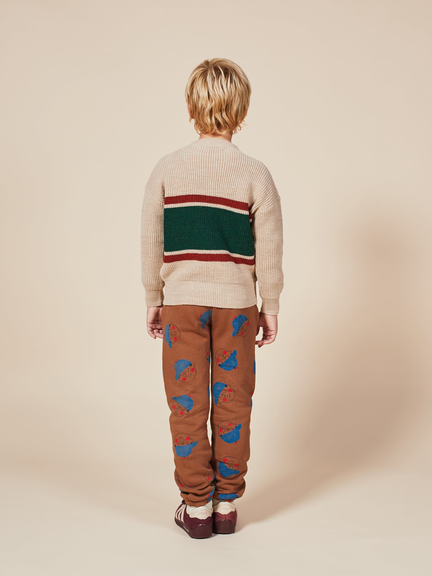 Boys & Girls Brown Rice Boy Patch Jumper