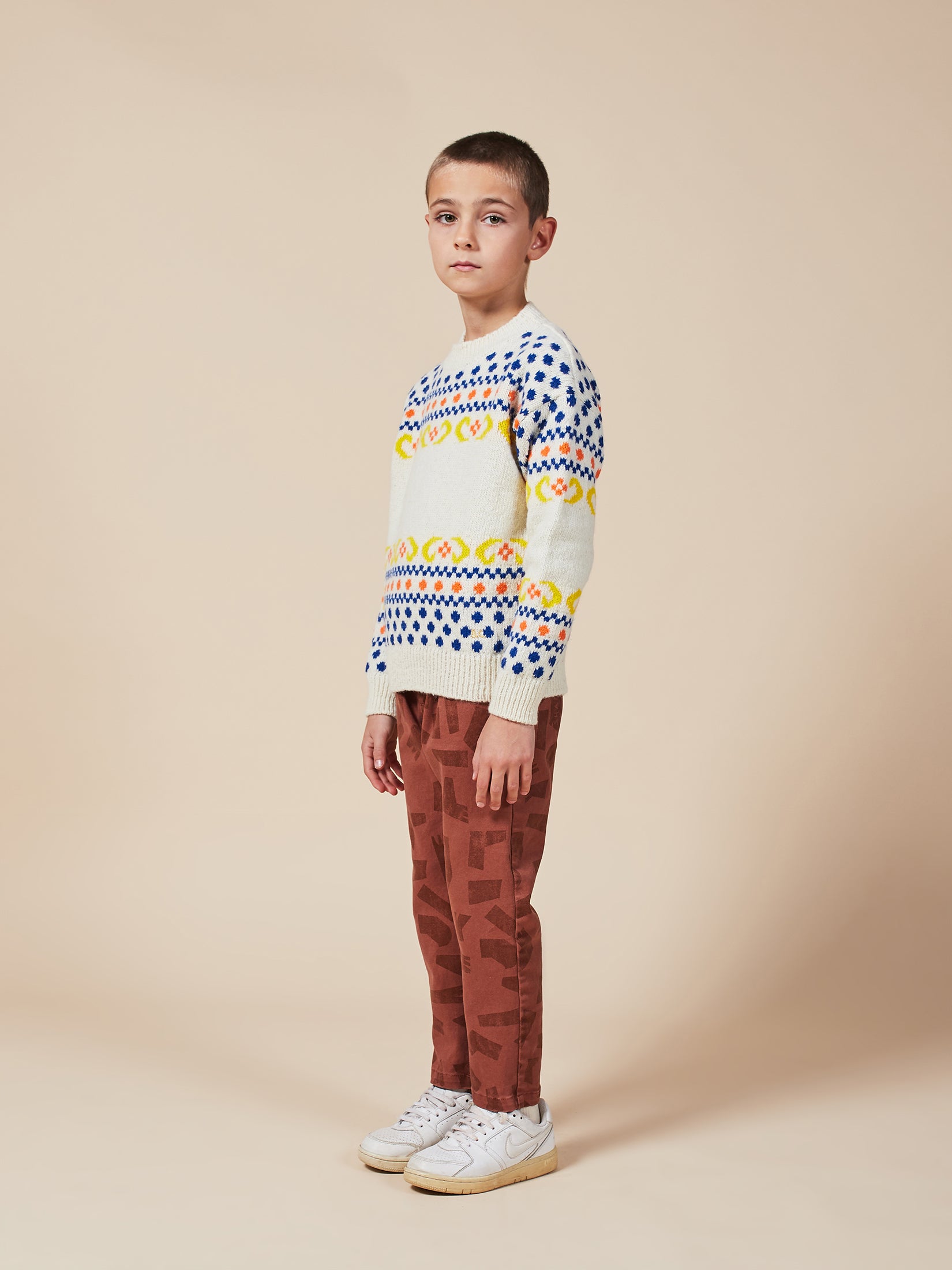 Boys & Girls Brown Rice Eclipse Jumper