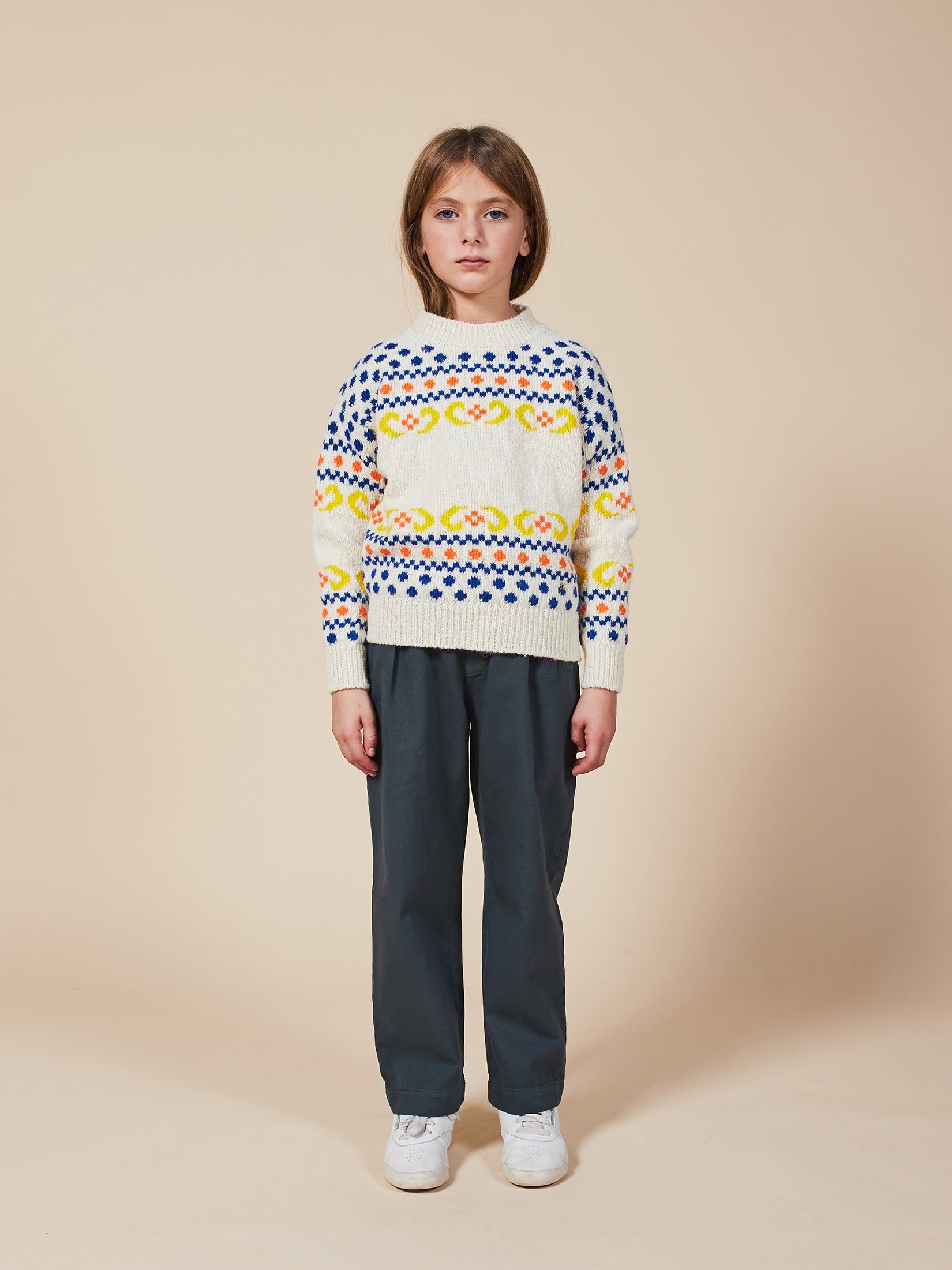 Boys & Girls Brown Rice Eclipse Jumper