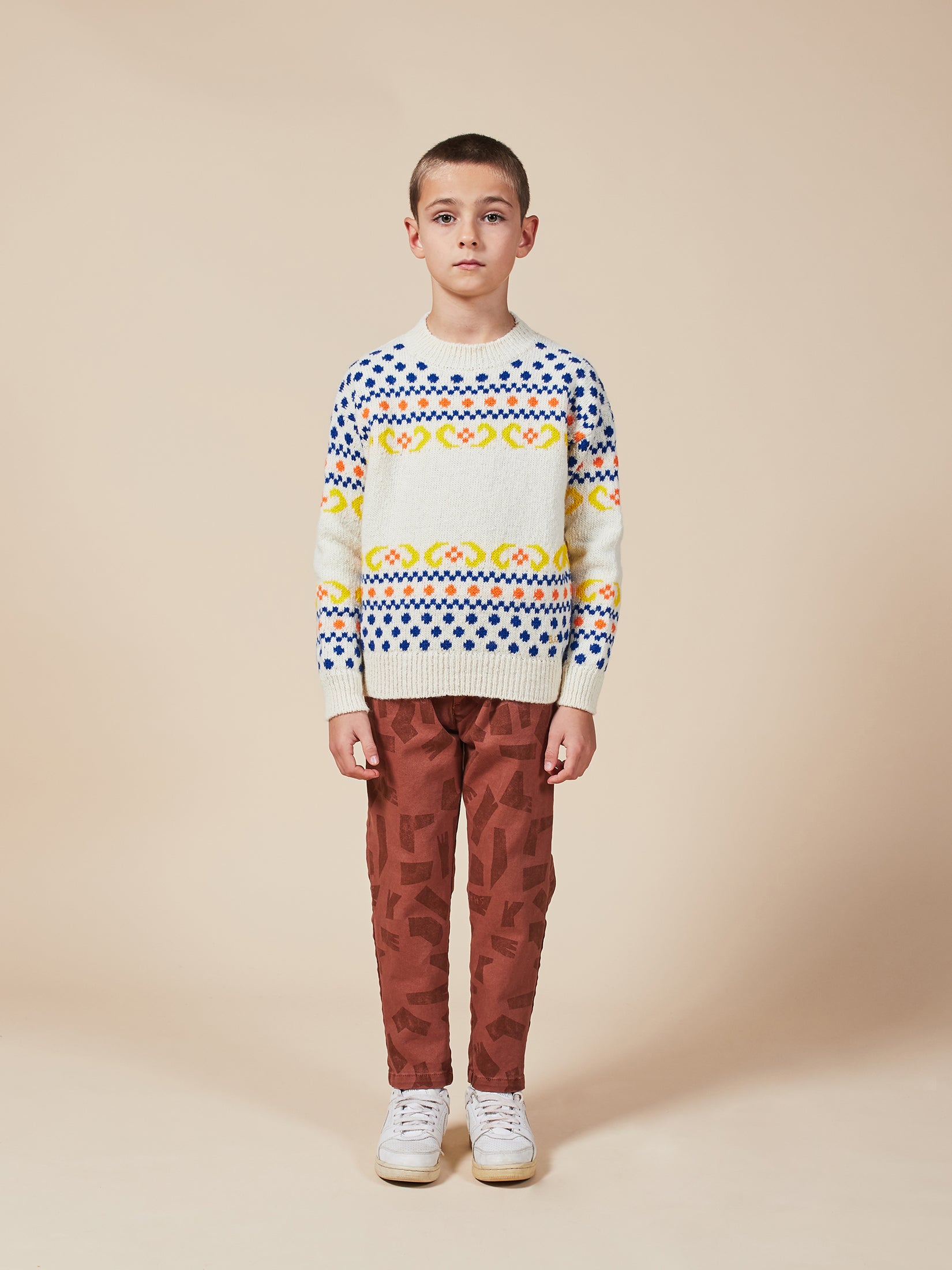 Boys & Girls Brown Rice Eclipse Jumper