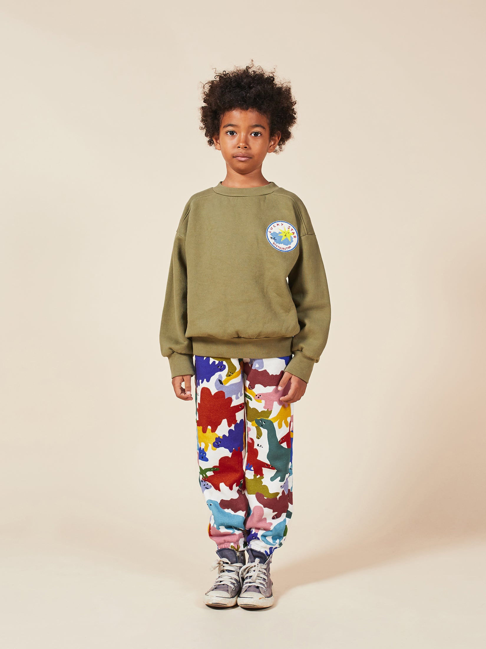 Boys Pristine Dinos Jogging Organic Cotton Pants
