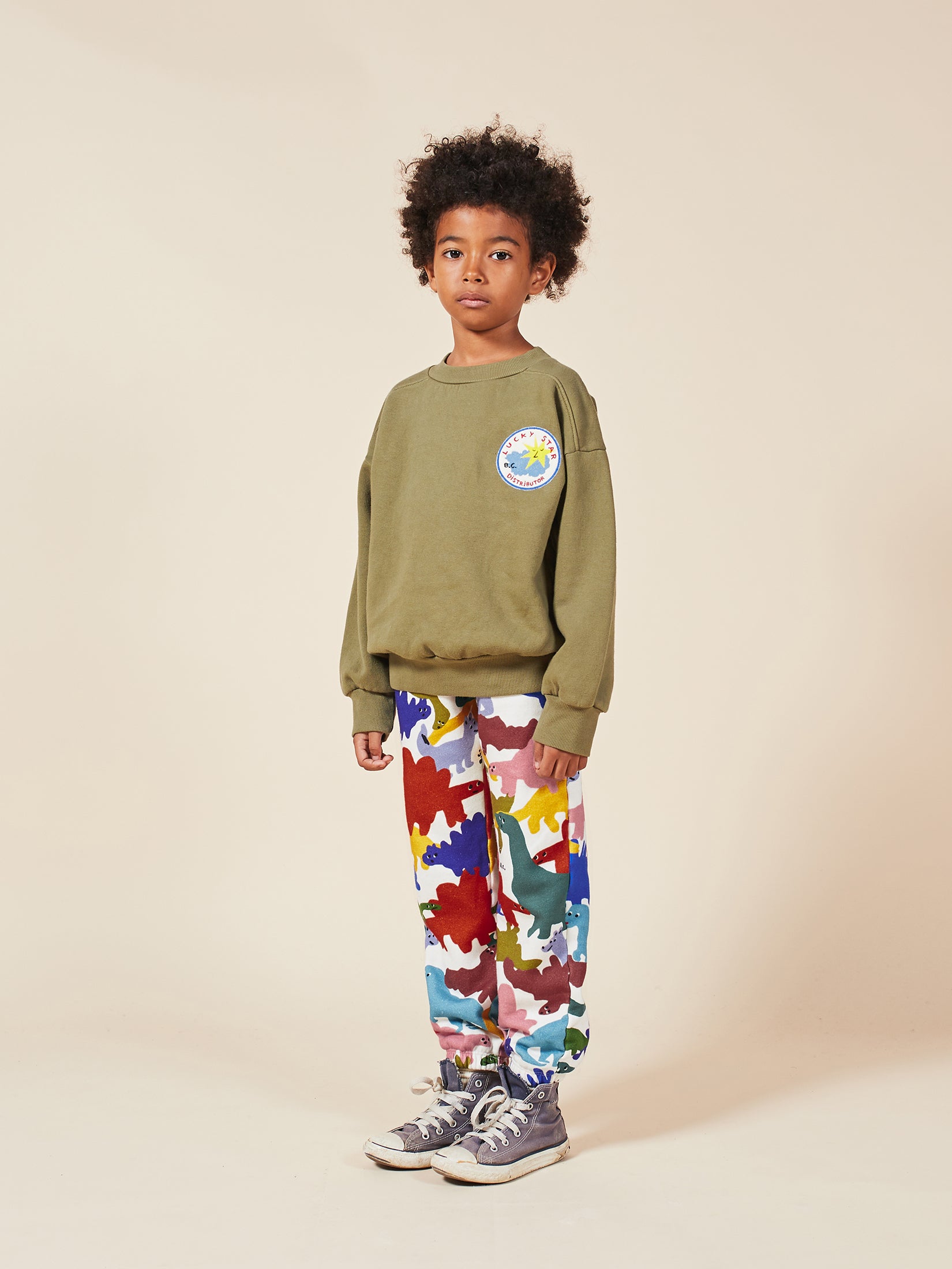 Boys Pristine Dinos Jogging Organic Cotton Pants