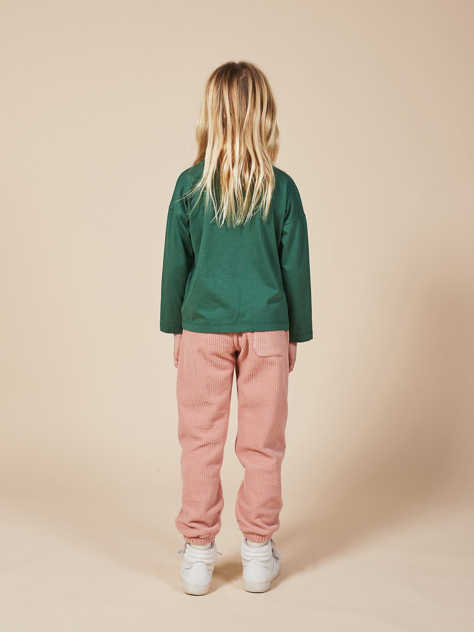 Boys & Girls Rose Tan Jogging Pants