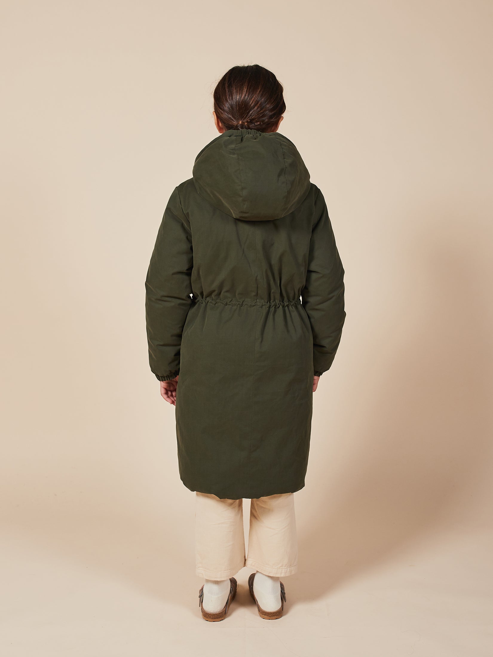 Boys & Girls Greener Pastures Reversible Checker Parka