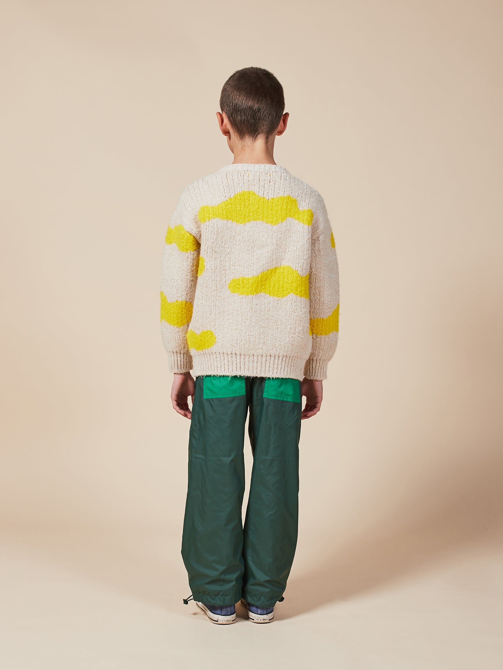 Boys & Girls Pristine Clouds Cardigan