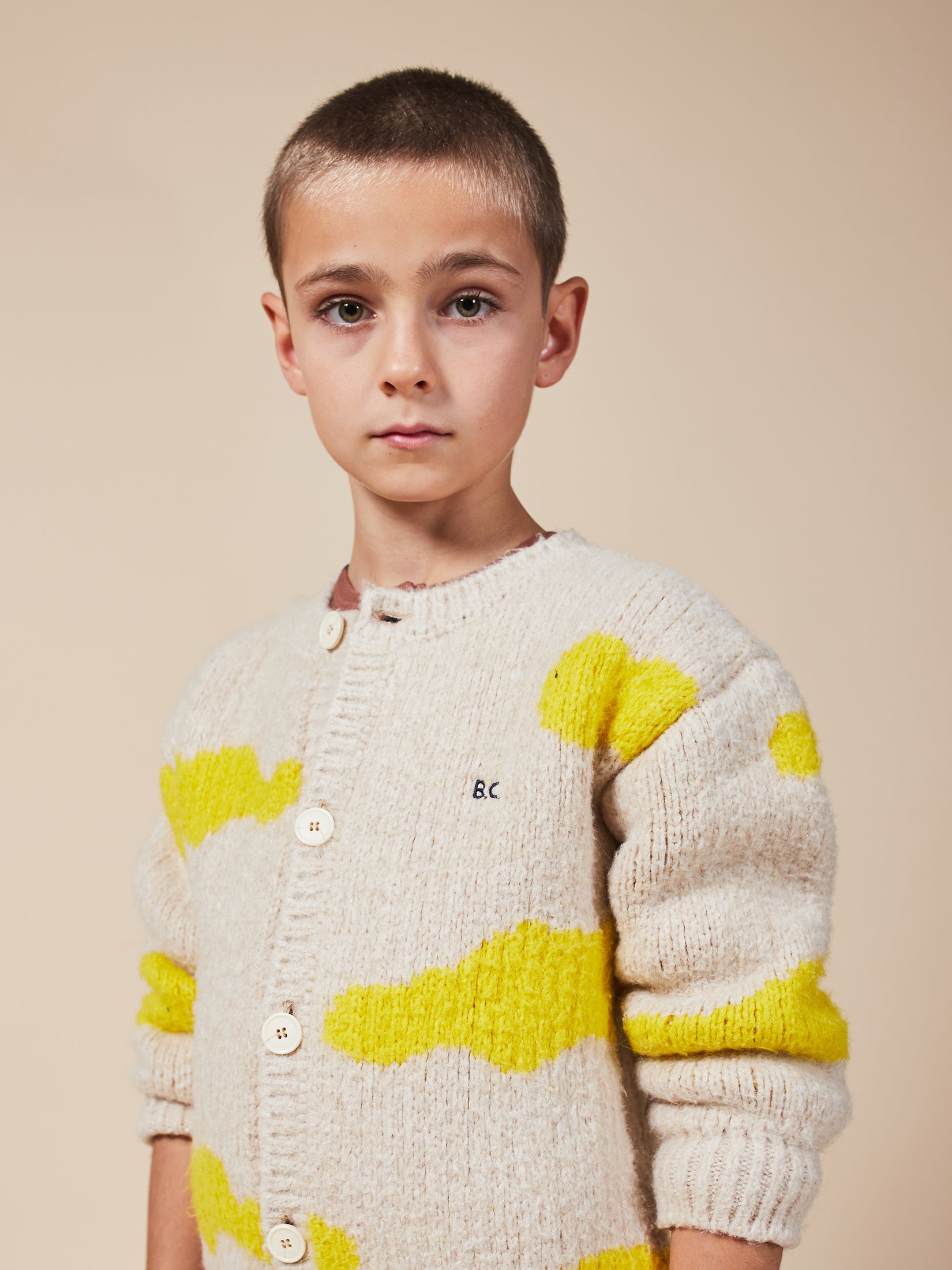 Boys & Girls Pristine Clouds Cardigan
