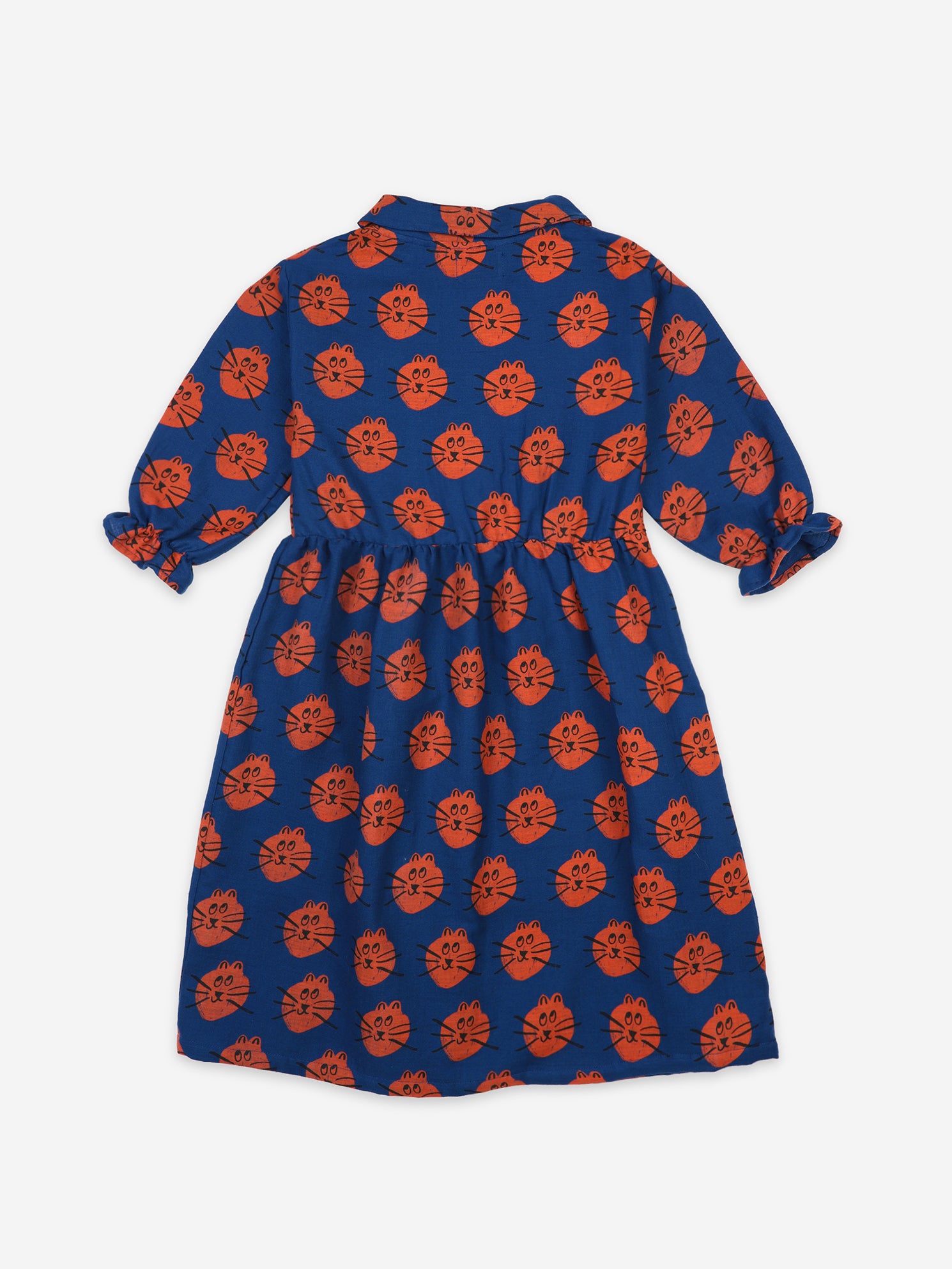 Robe Fille imprimé chat Twilight Blue