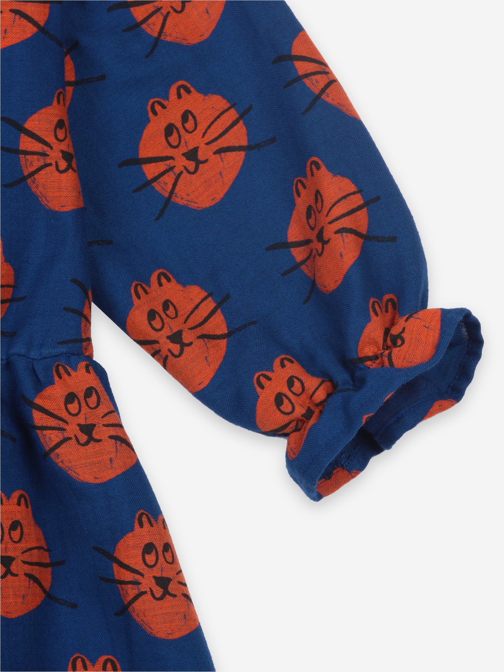 Robe Fille imprimé chat Twilight Blue
