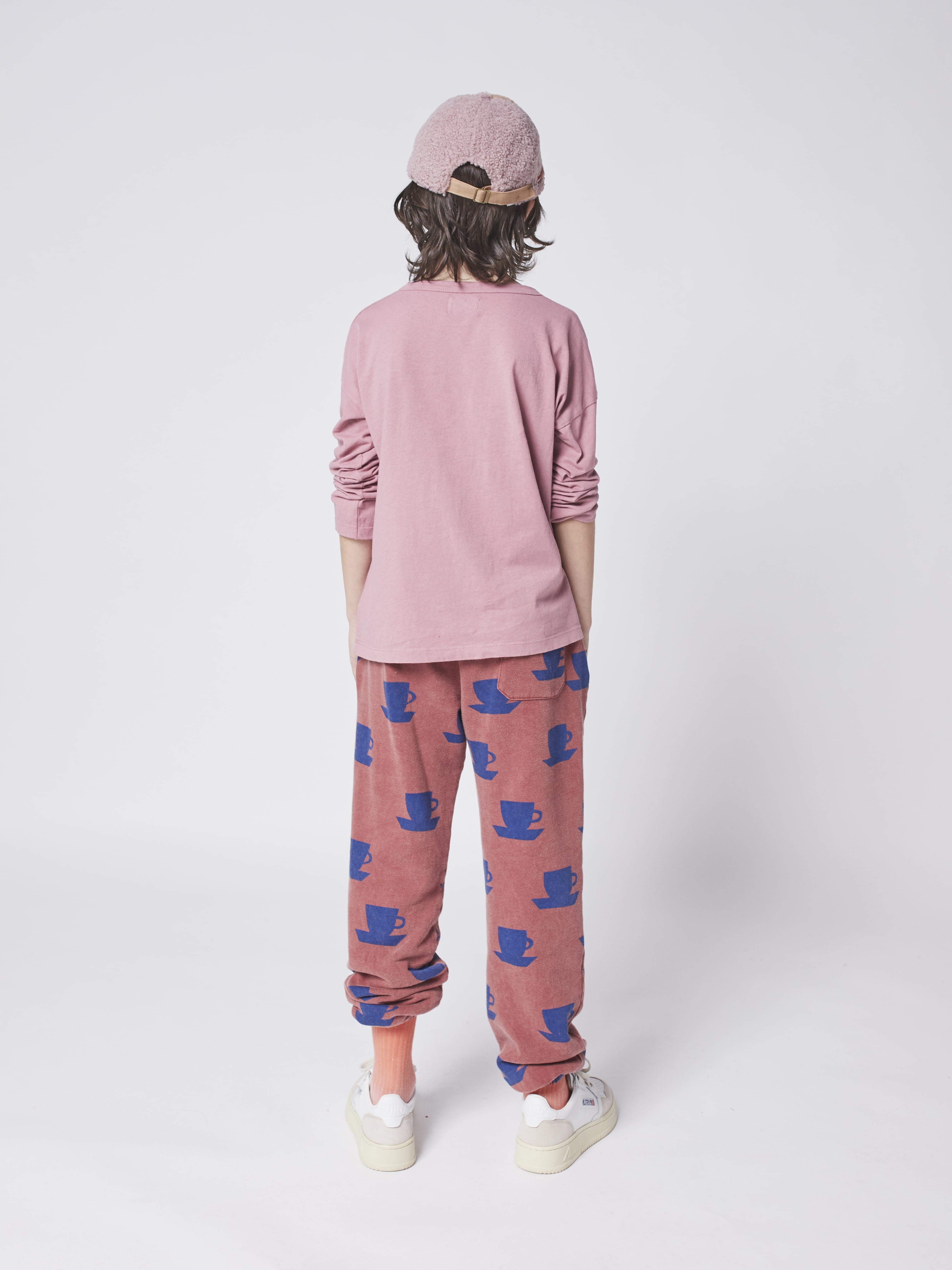 Boys & Girls Pink Printed Cotton T-Shirt