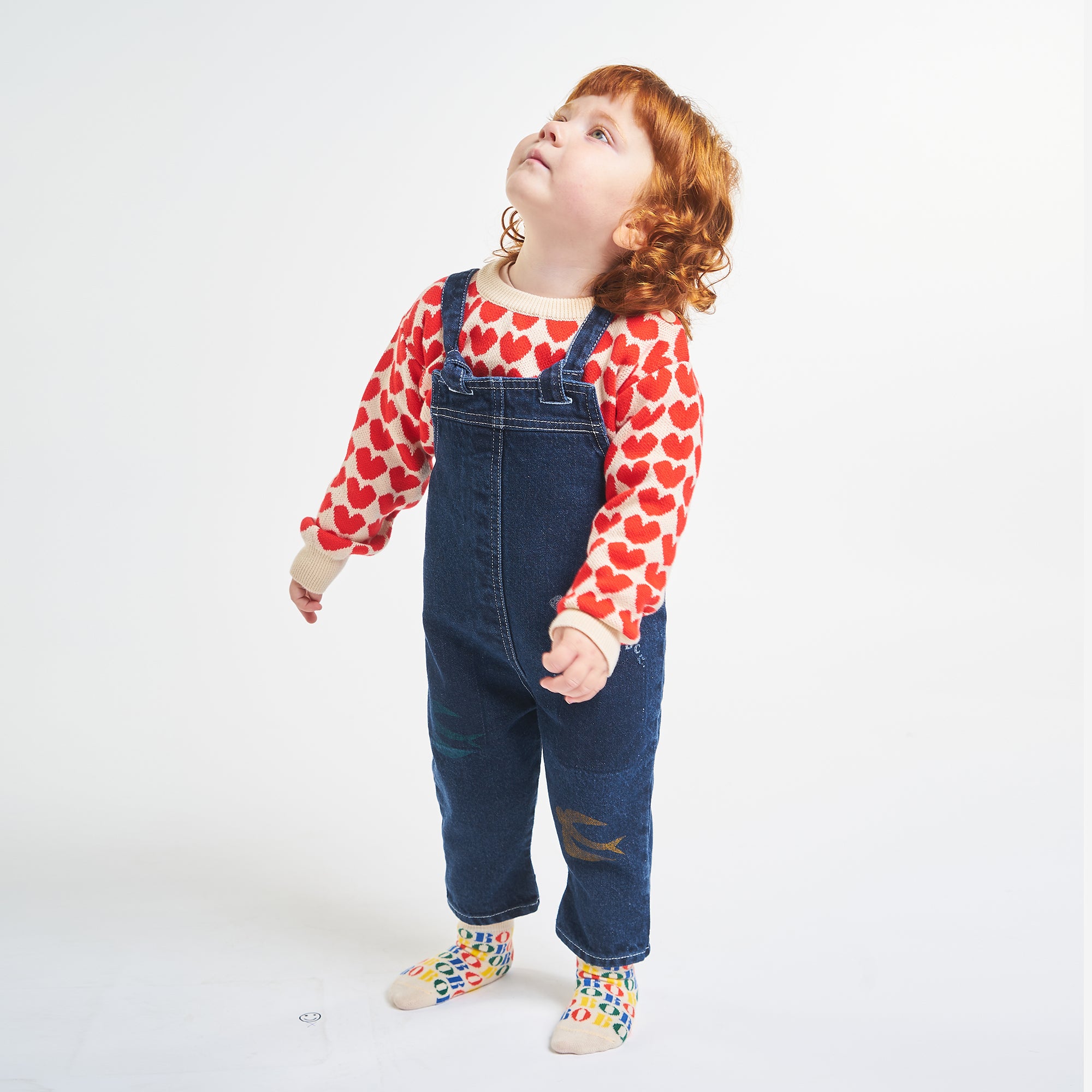 Baby Boys & Girls Blue Denim Trousers