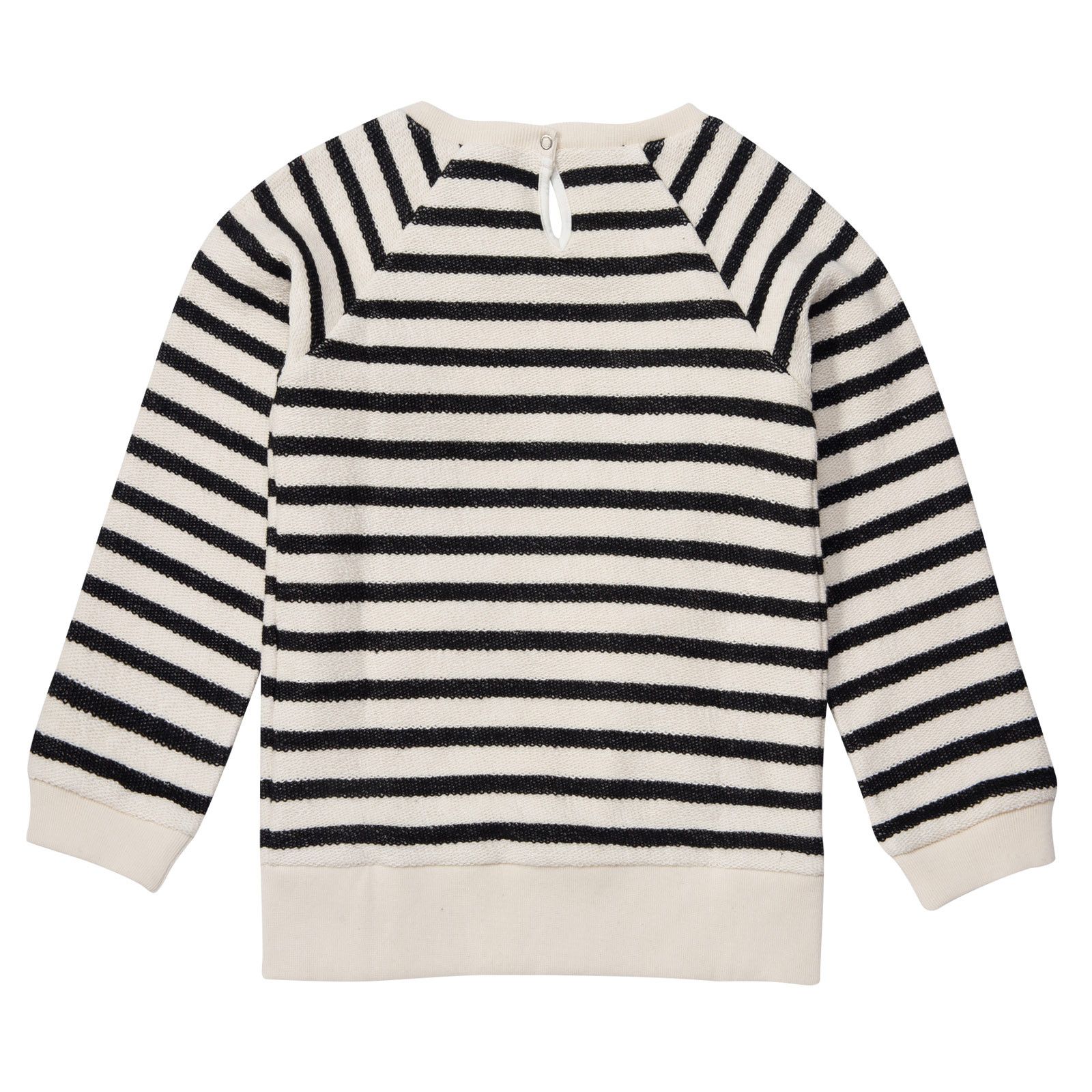 Boys White&Blue Stripe Sweater With Anchor Logo - CÉMAROSE | Children's Fashion Store - 2