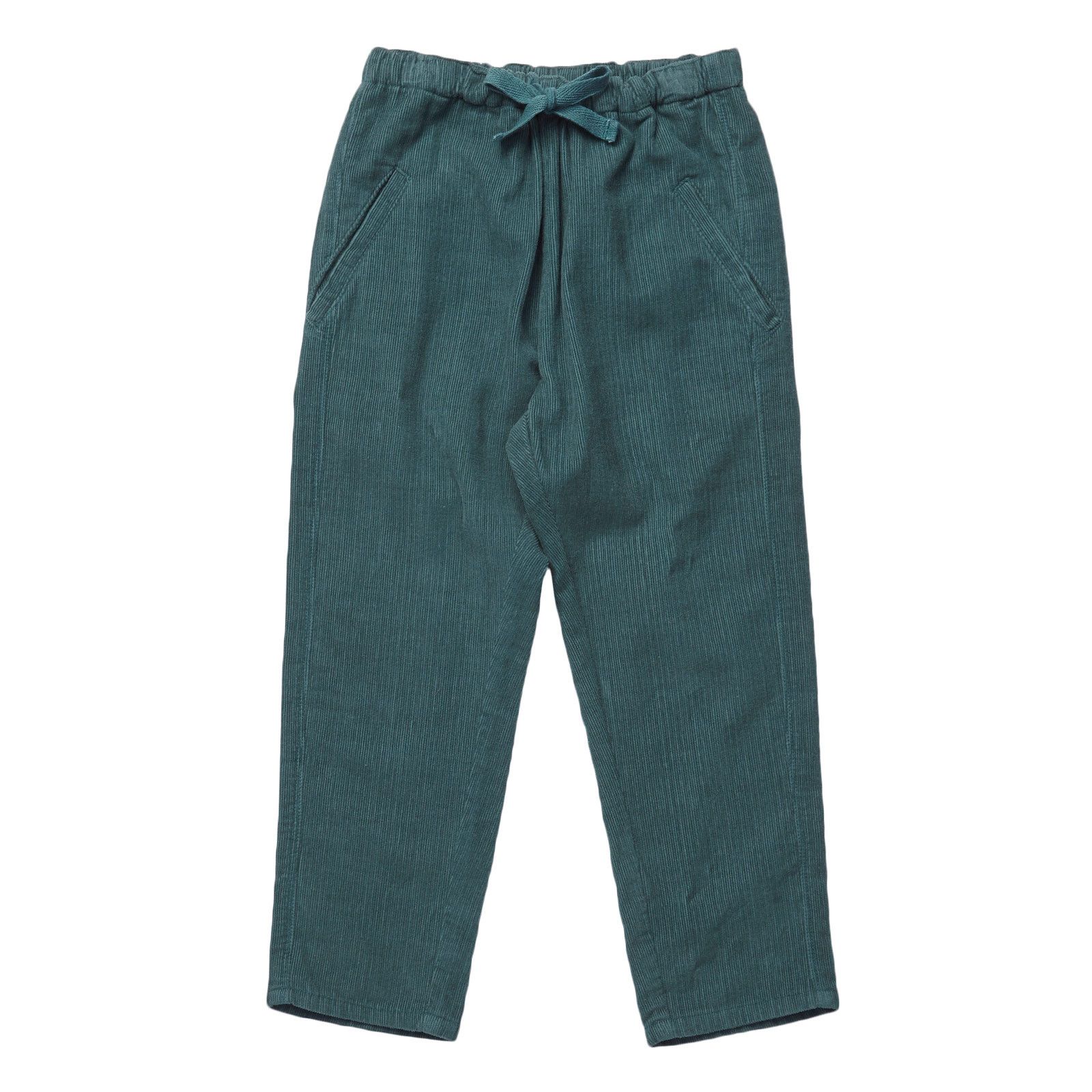 Boys Light Blue Cotton Bow Trims Wayland Trousers - CÉMAROSE | Children's Fashion Store - 1