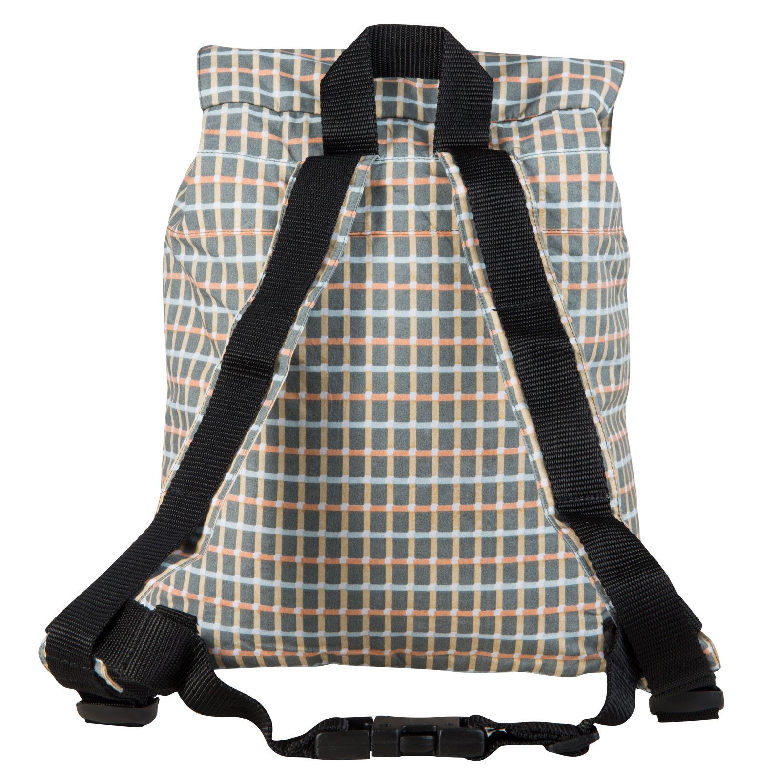 Boys&Girls Dusty Olive Check Backpack - CÉMAROSE | Children's Fashion Store - 3