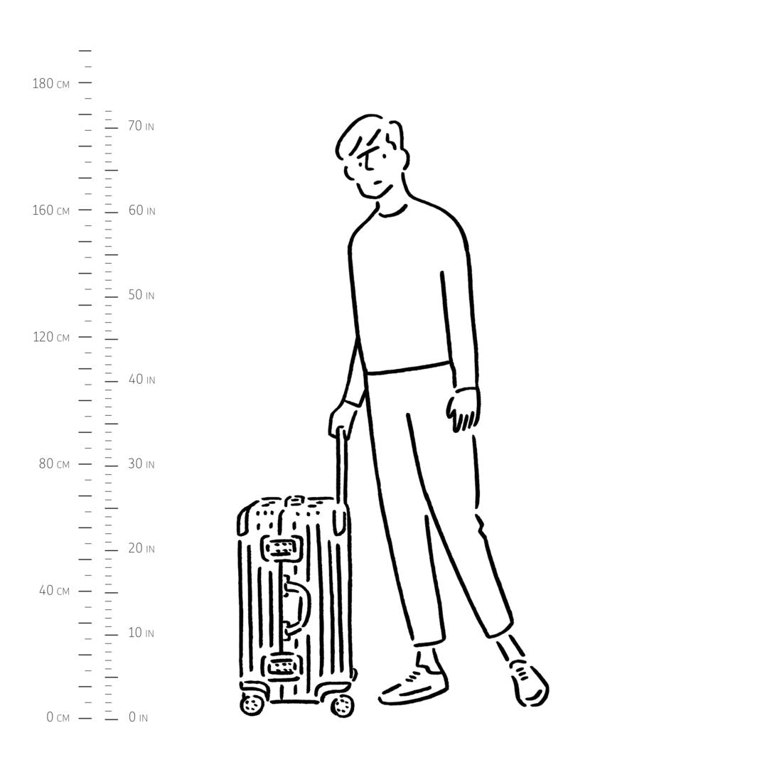 26寸Original Trunk S黑色登机箱