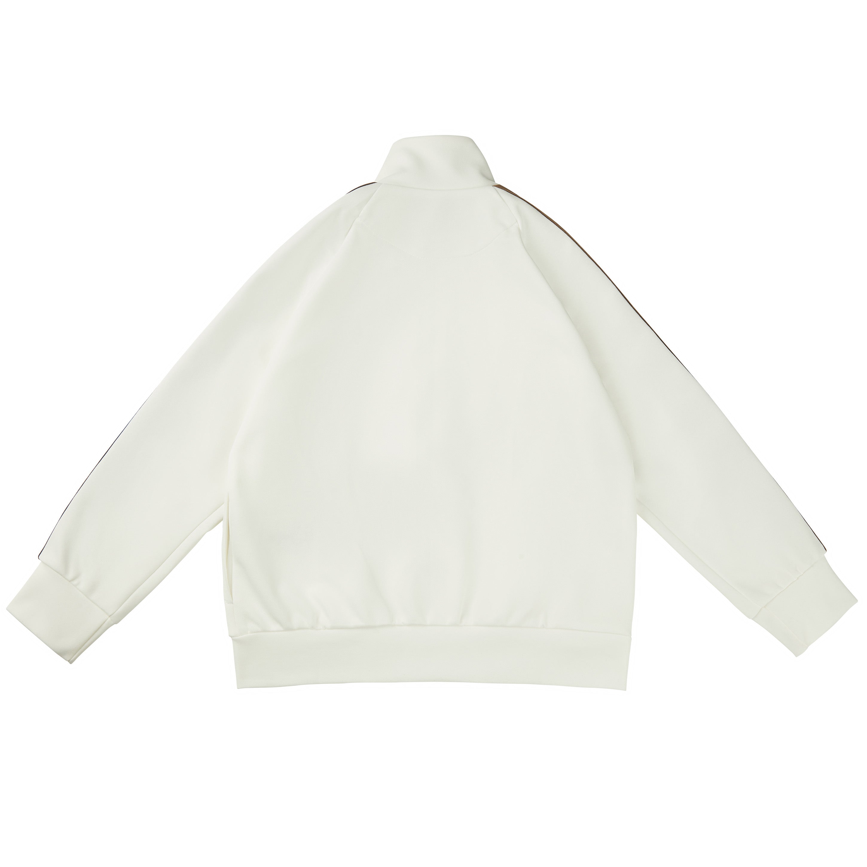 Boys & Girls White Logo Coat