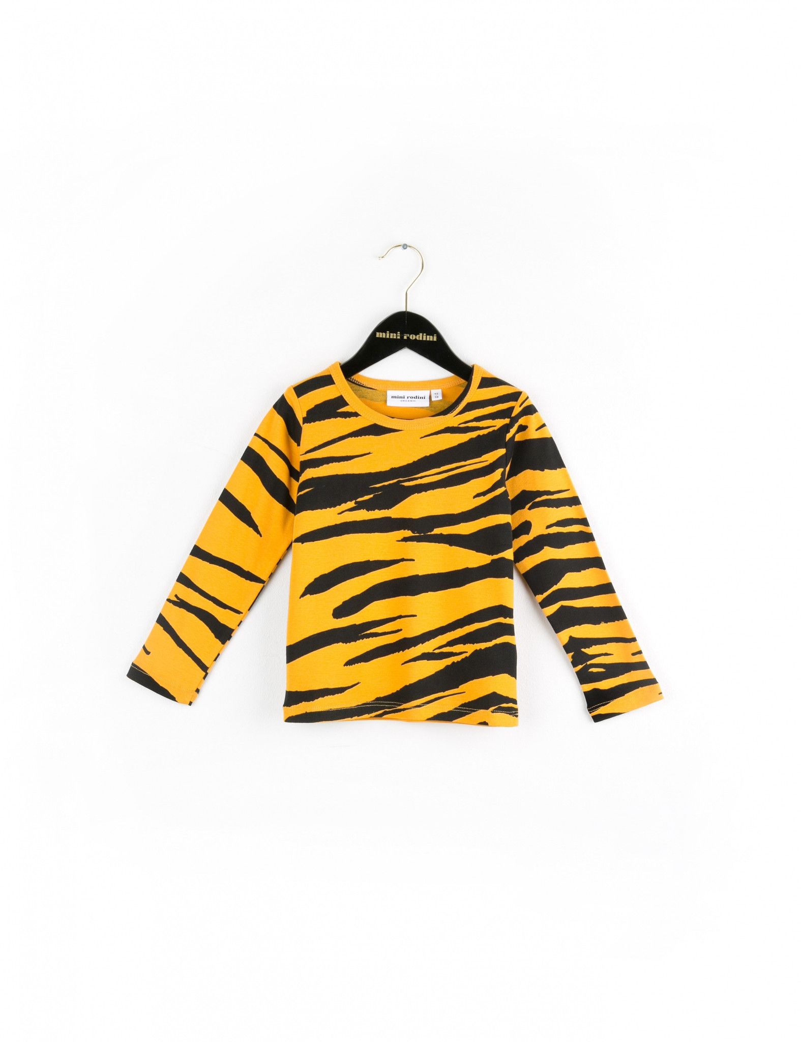 Tiger Stripes Orange Long Sleeve T-Shirt - CÉMAROSE | Children's Fashion Store - 1