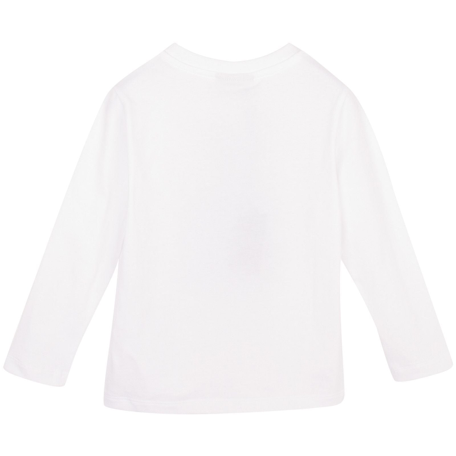 Boys White Printed Monster Cotton T-Shirt - CÉMAROSE | Children's Fashion Store - 3