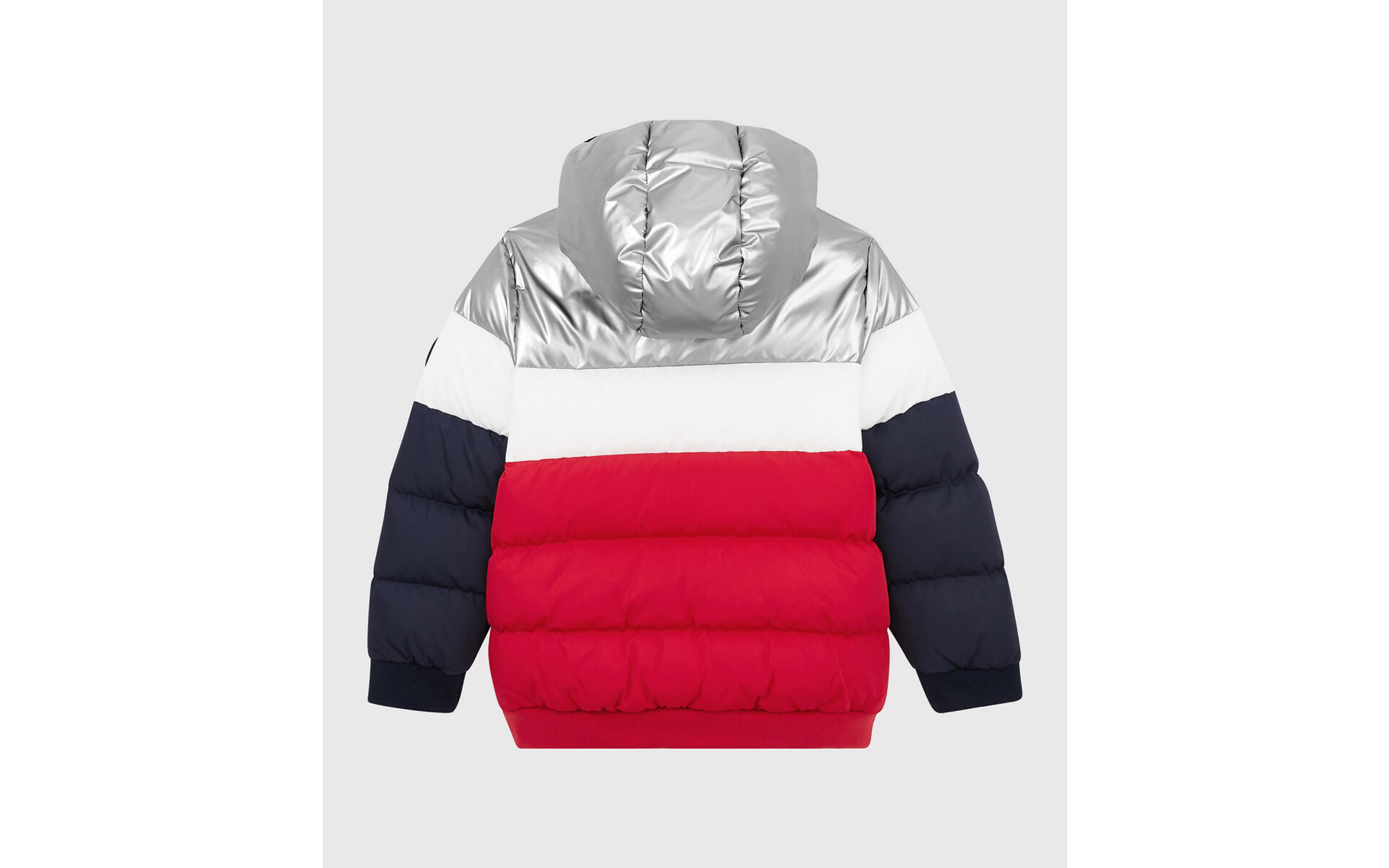 Boys Silvery Padded Down Jacket