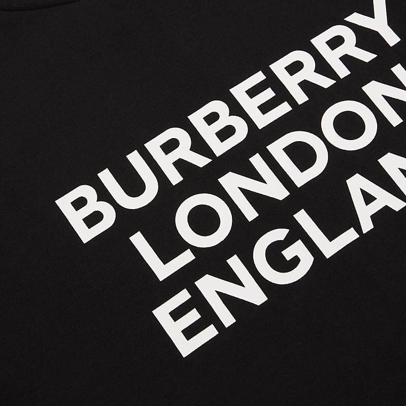 Boys & Girls Black Cotton T-Shirt