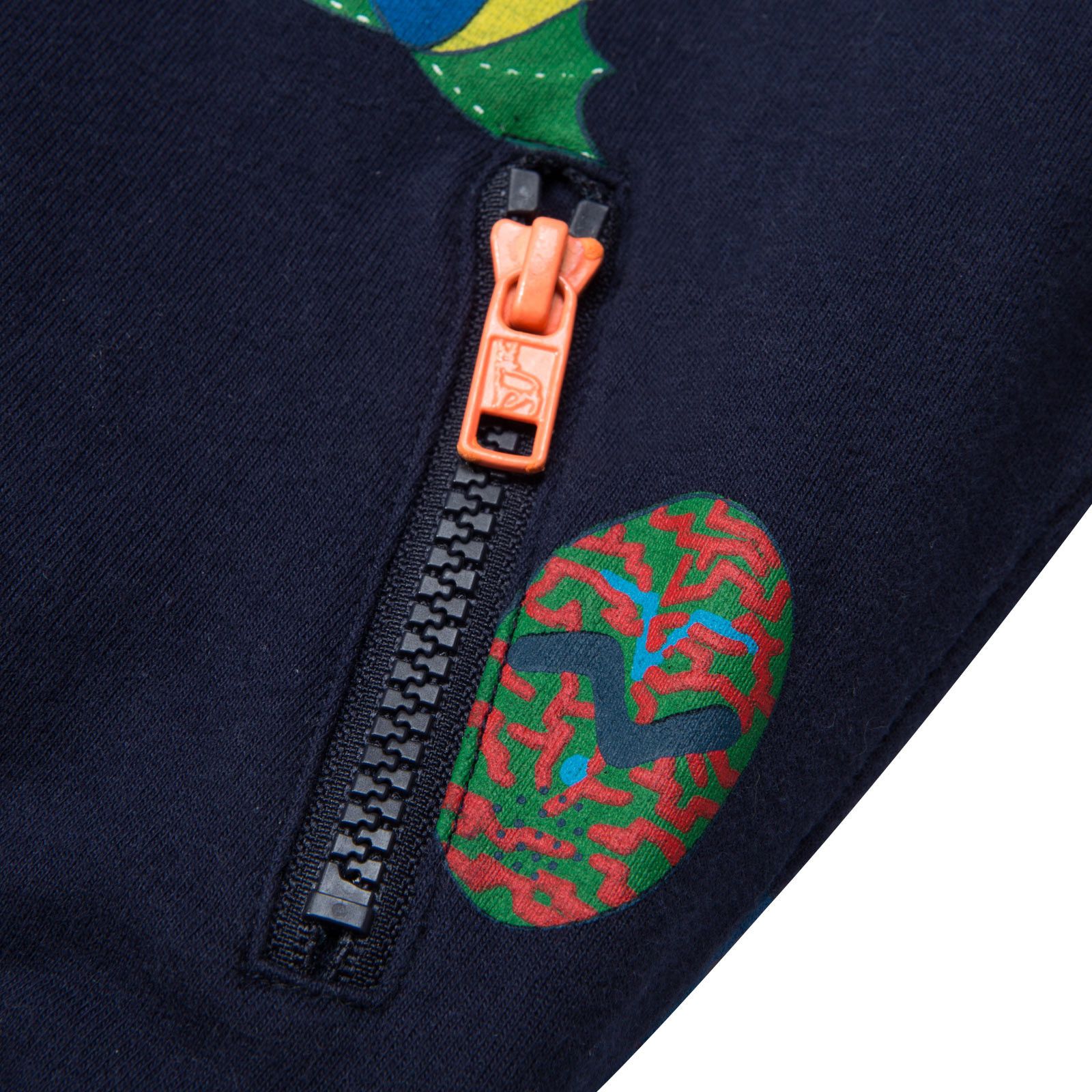 Jack Boys Navy Blue Reversible Super Stella Heroes Jacket With Printed Bomber - CÉMAROSE | Children's Fashion Store - 5