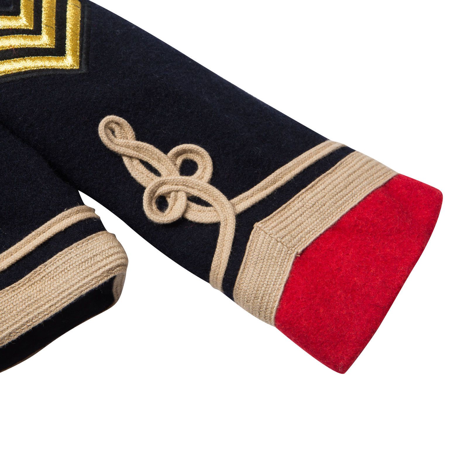 Lee Boys Navy Blue Military Wool Jacket - CÉMAROSE | Children's Fashion Store - 4