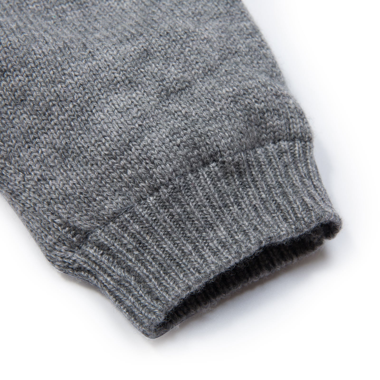 Acorn Baby Grey Wool&Cashmere Hooded Babysuit - CÉMAROSE | Children's Fashion Store - 3