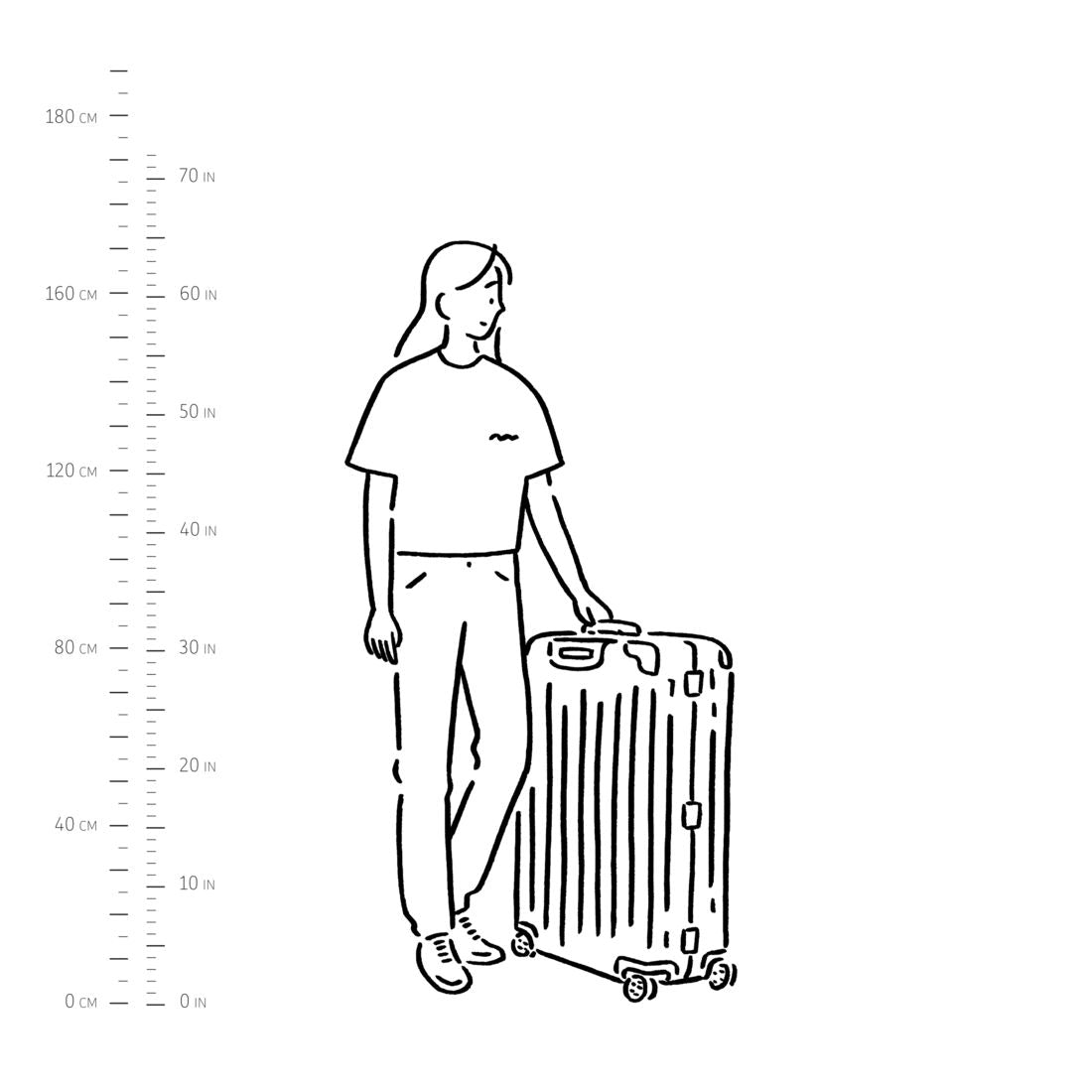 30寸Original Twist蓝色登机箱