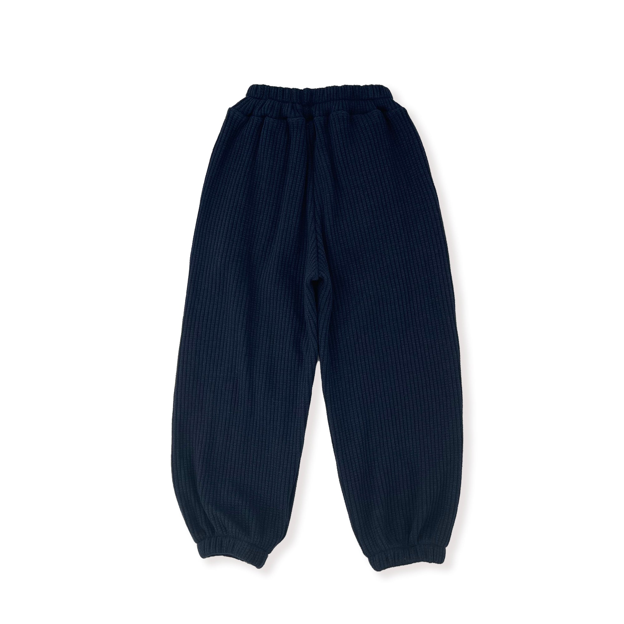 Girls Navy Cotton Trousers