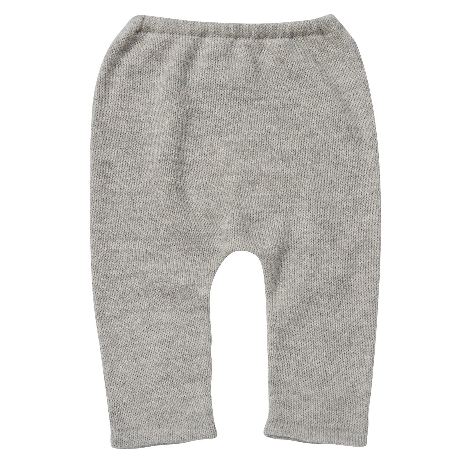 Baby Light Grey Alpaga Wool Hammer Leggings - CÉMAROSE | Children's Fashion Store - 2