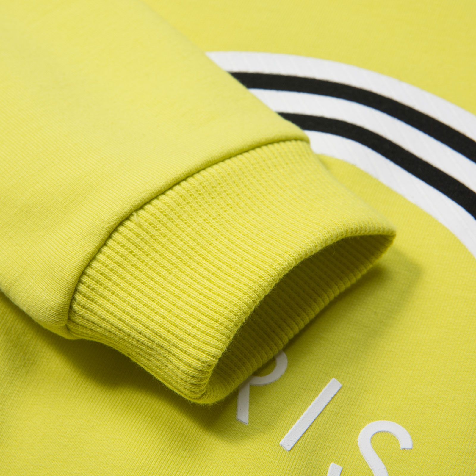 Baby&Girls Lime Green Printed Logo Sweatshirt - CÉMAROSE | Children's Fashion Store - 3