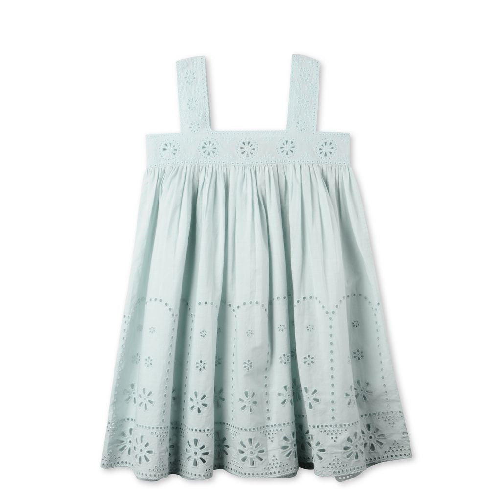 Girls  Spearmint Green Woven Dress