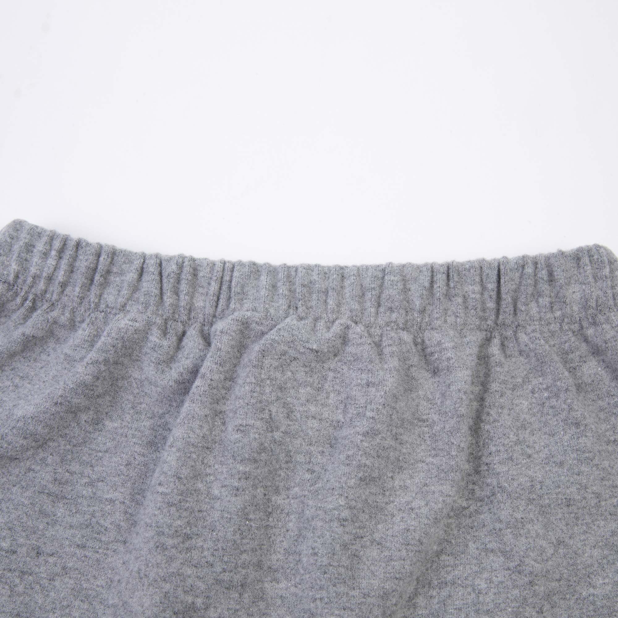 Baby Boys & Girls Grey Cotton Trousers