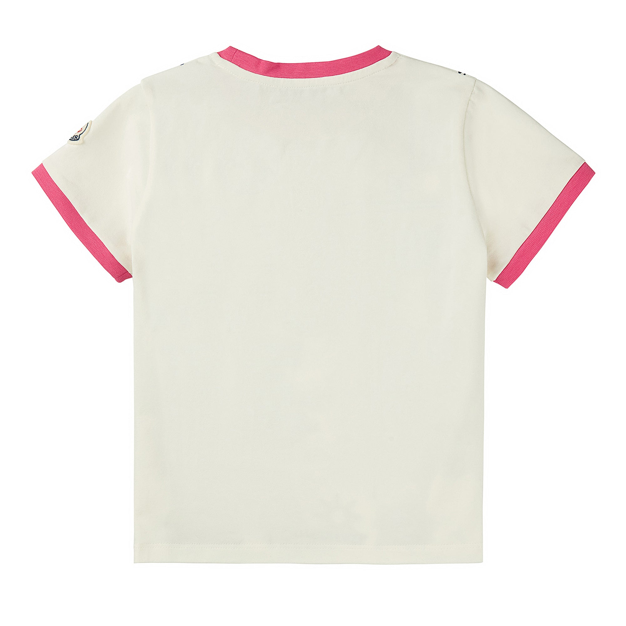 Girls White Logo Cotton Set