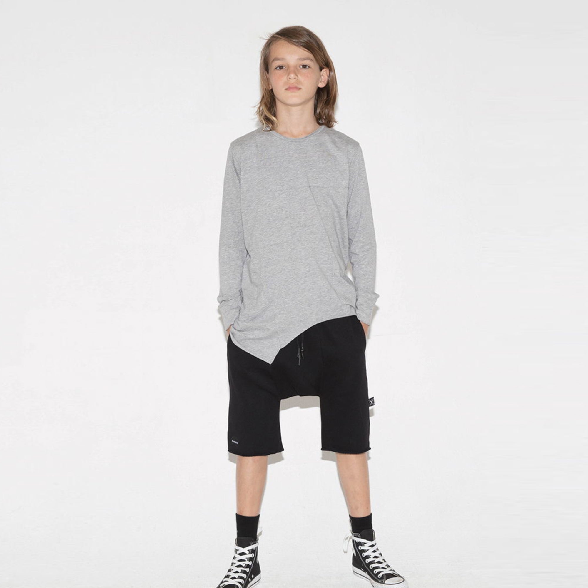 Boys&Girls Black Harem Shorts