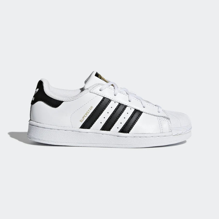 Boys & Girls White "SUPERSTAR" Shoes